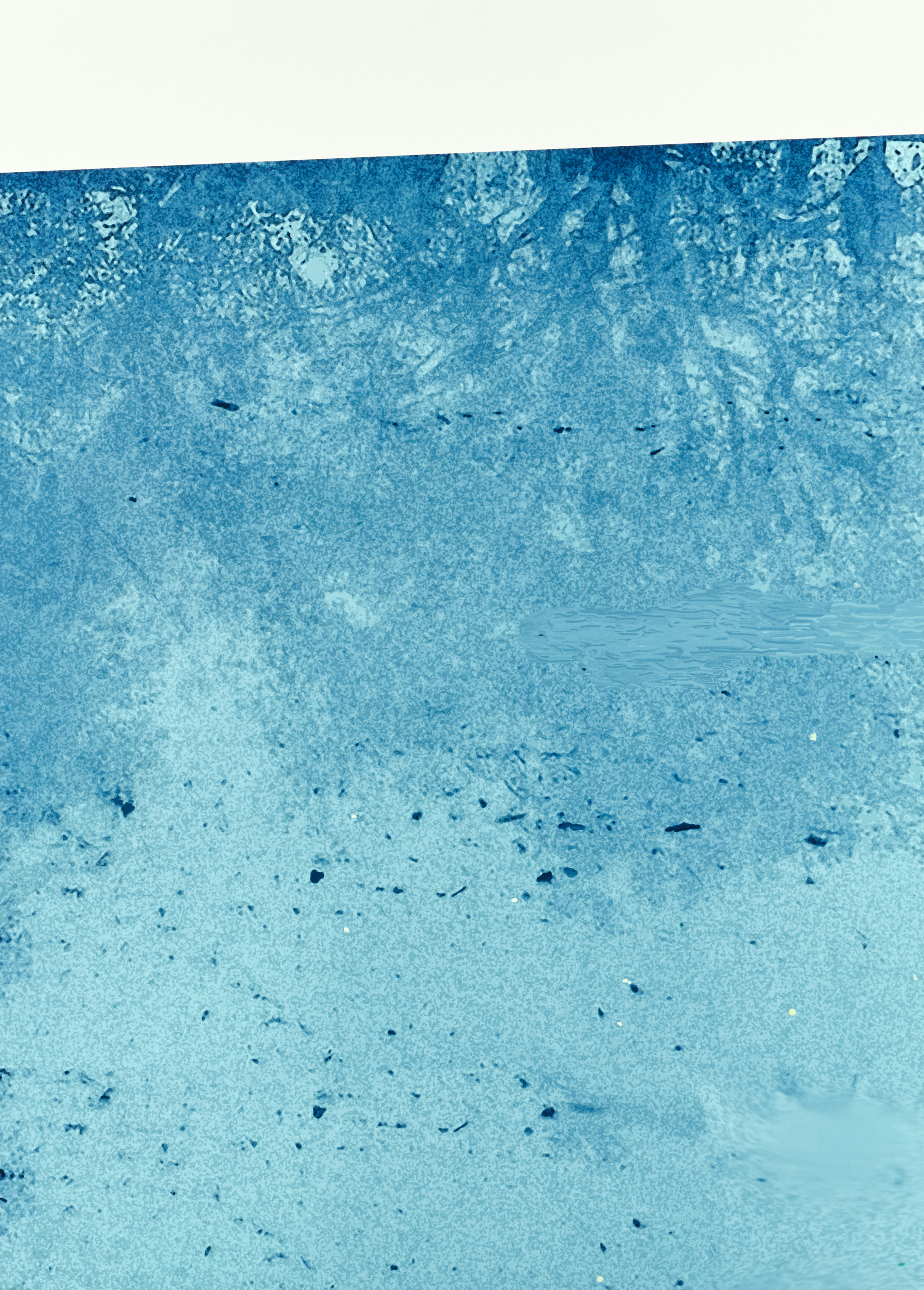 JOAKIM ALLGULANDER (FÖDD 1965). "Blue Reflection", signerad och numrerad 47/50, pigment print.