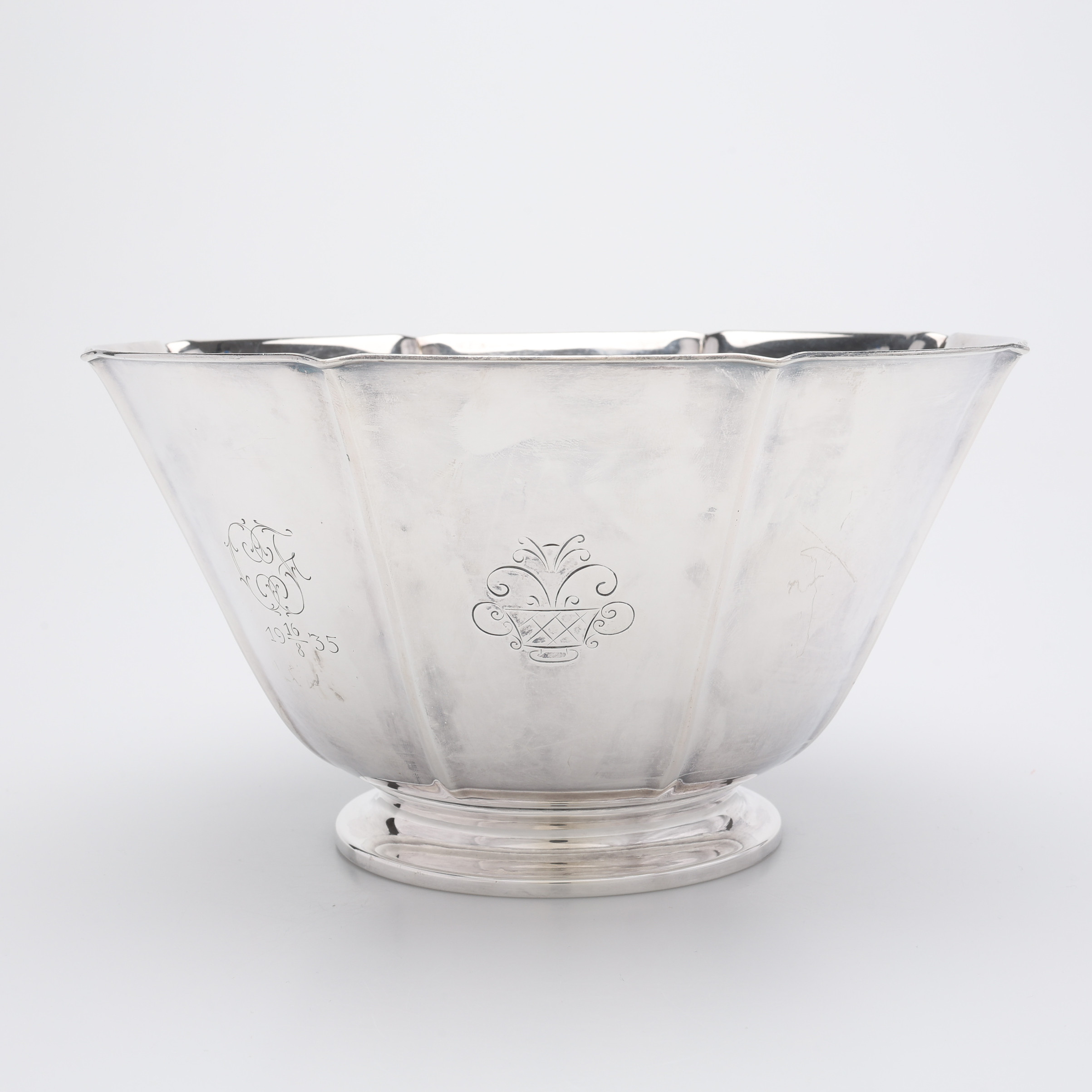 SKÅL, silver, GAB, Stockholm, 1933, 416 g.