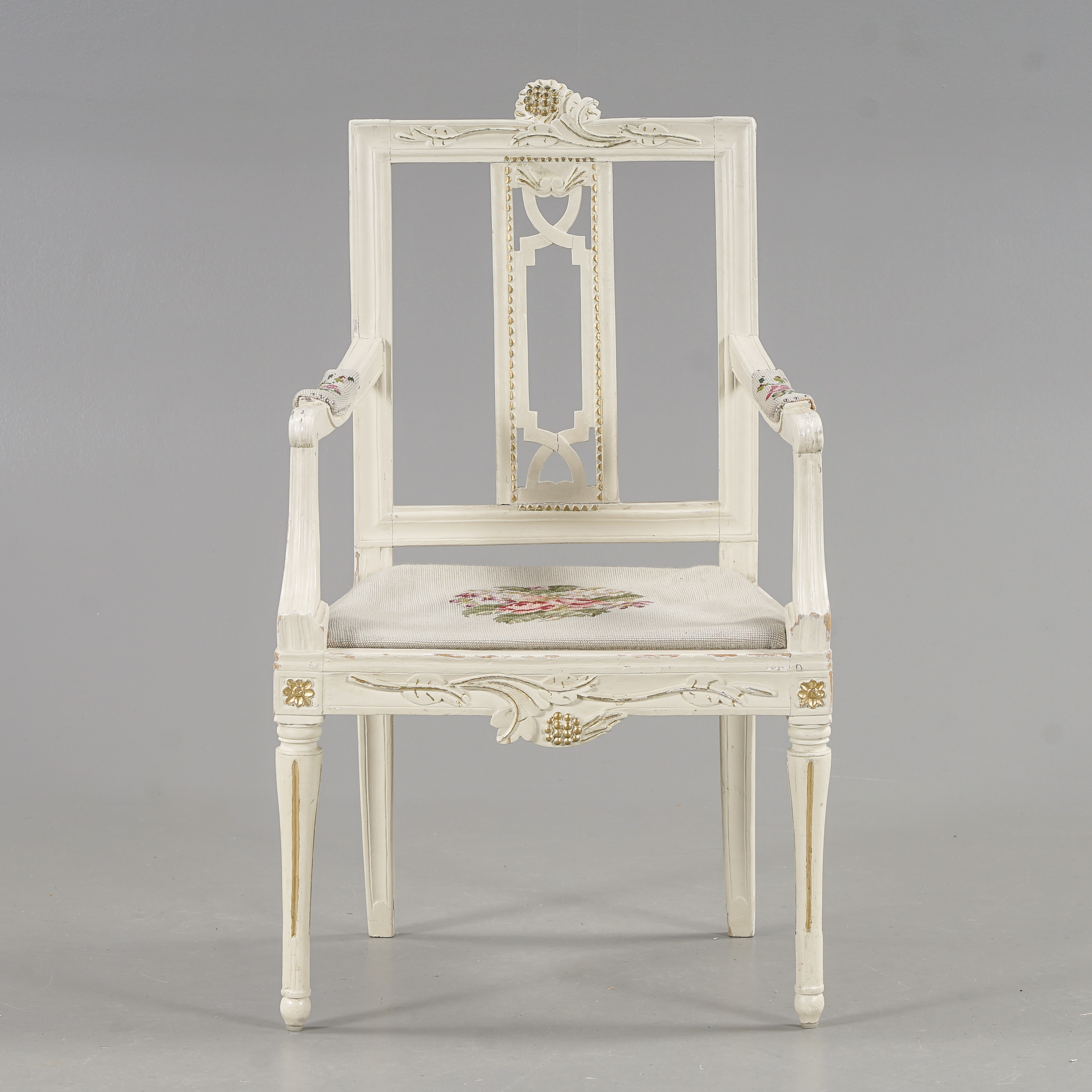 KARMSTOL Gustaviansk, Västsvensk modell, 17/1800-tal.