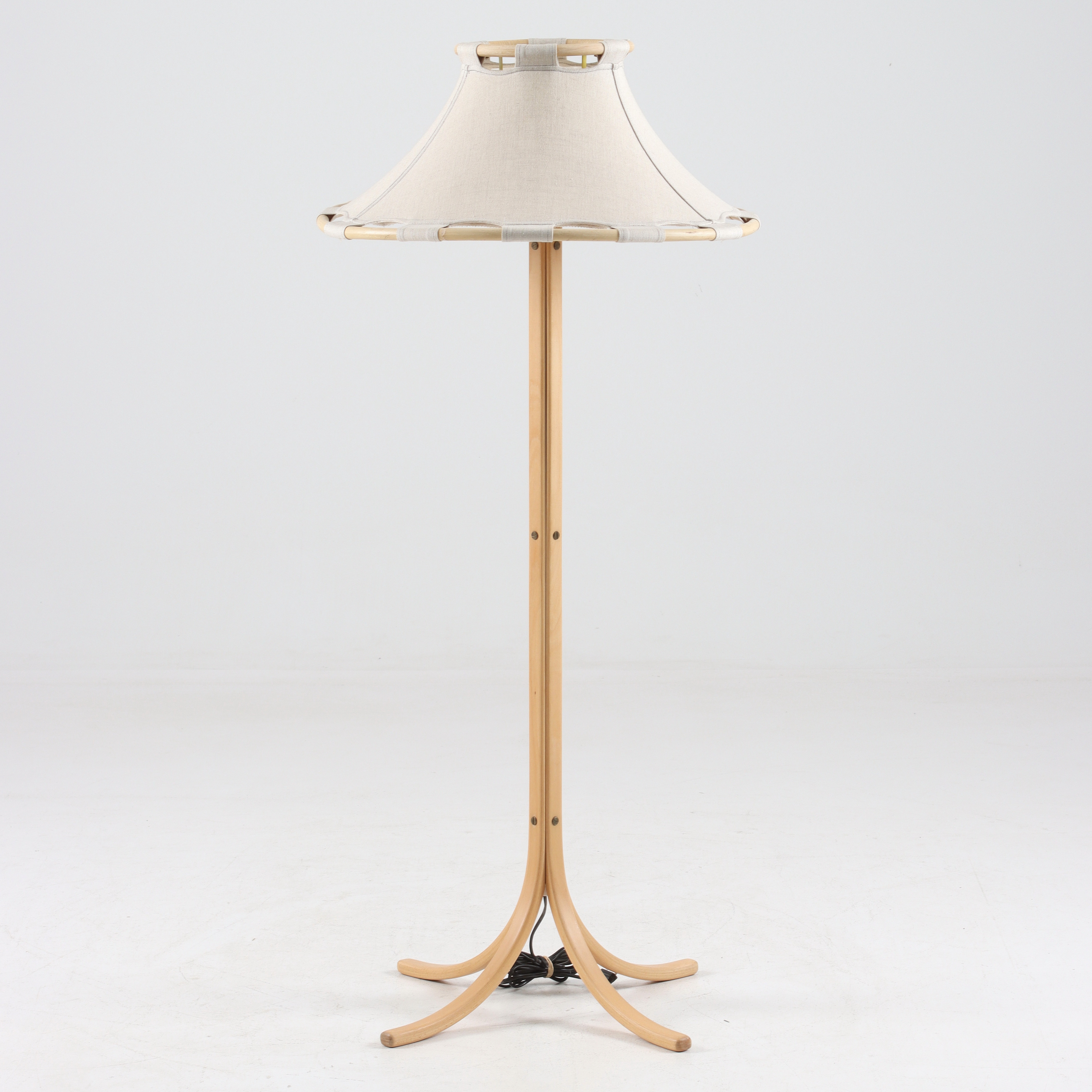 ANNA EHRNER. Golvlampa, bok och canvas, "Anna", Ateljé Lyktan, Åhus.