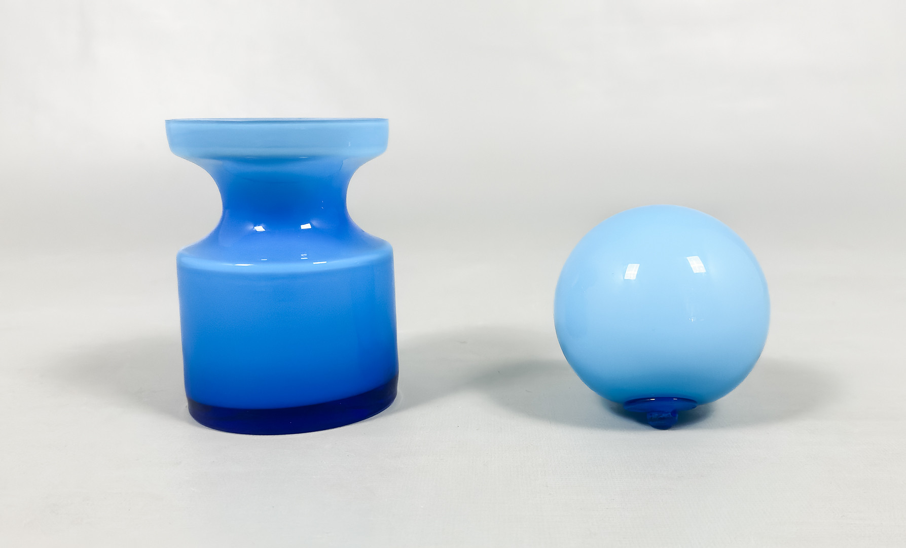 P-O STRÖM. VAS & GLASKULA, Alsterfors Glasbruk, 1900-talets andra hälft.