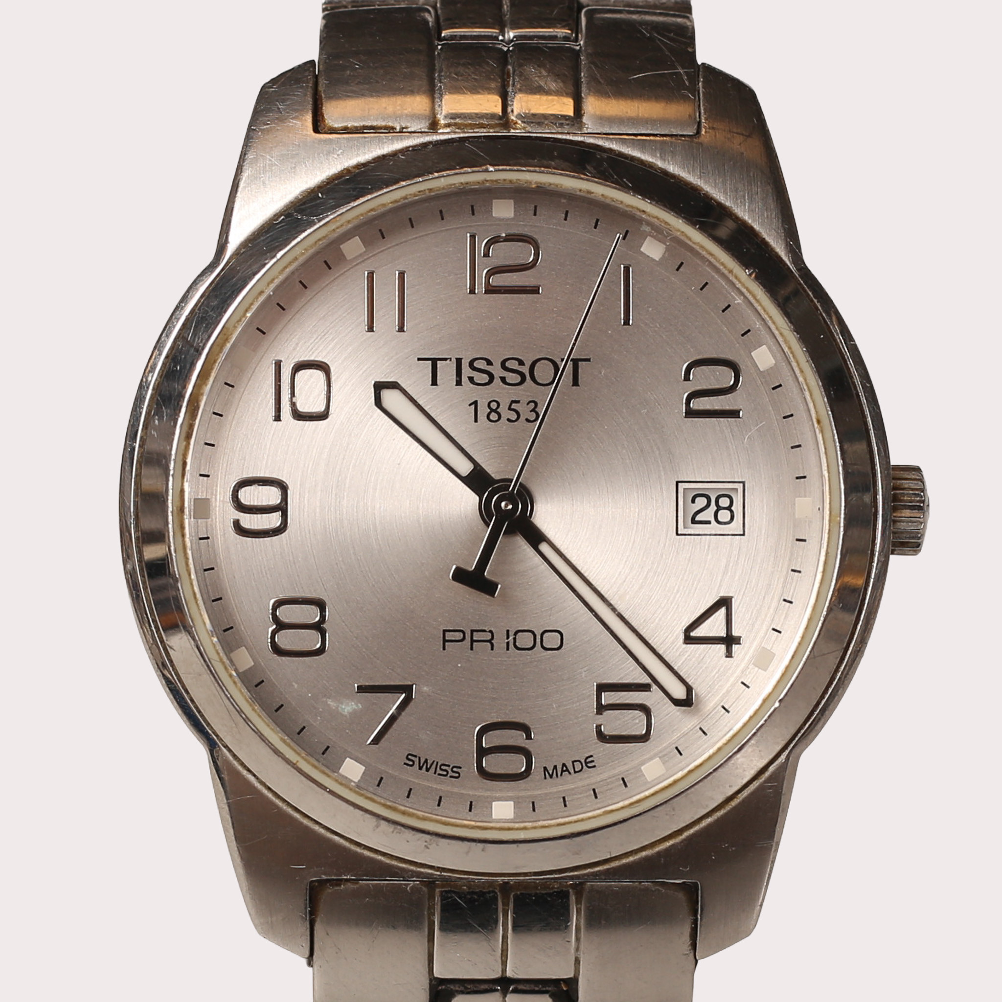 ARMBANDSUR, Tissot PR 100 stål.