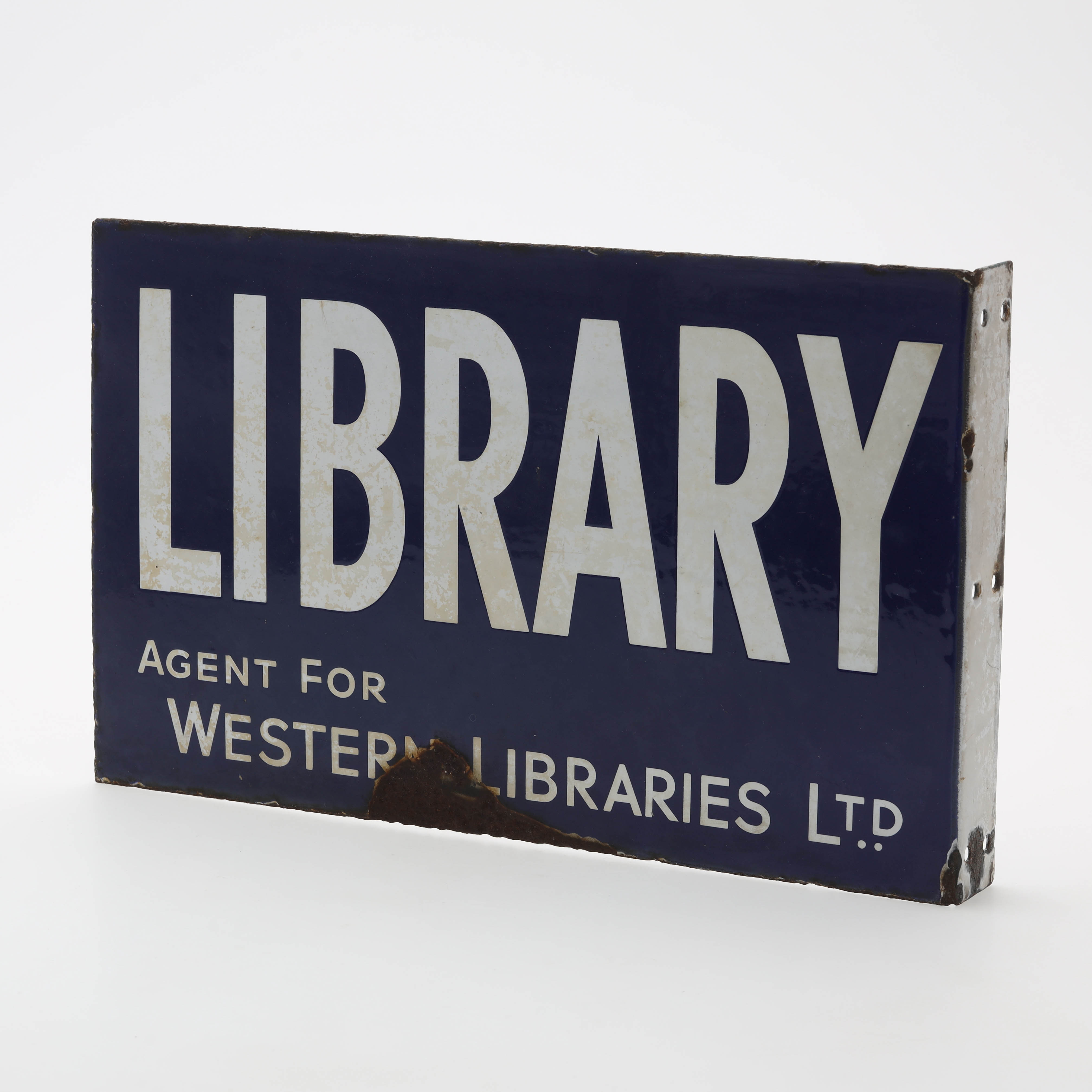 EMALJSKYLT, "Library", Agent for Western Libraries.