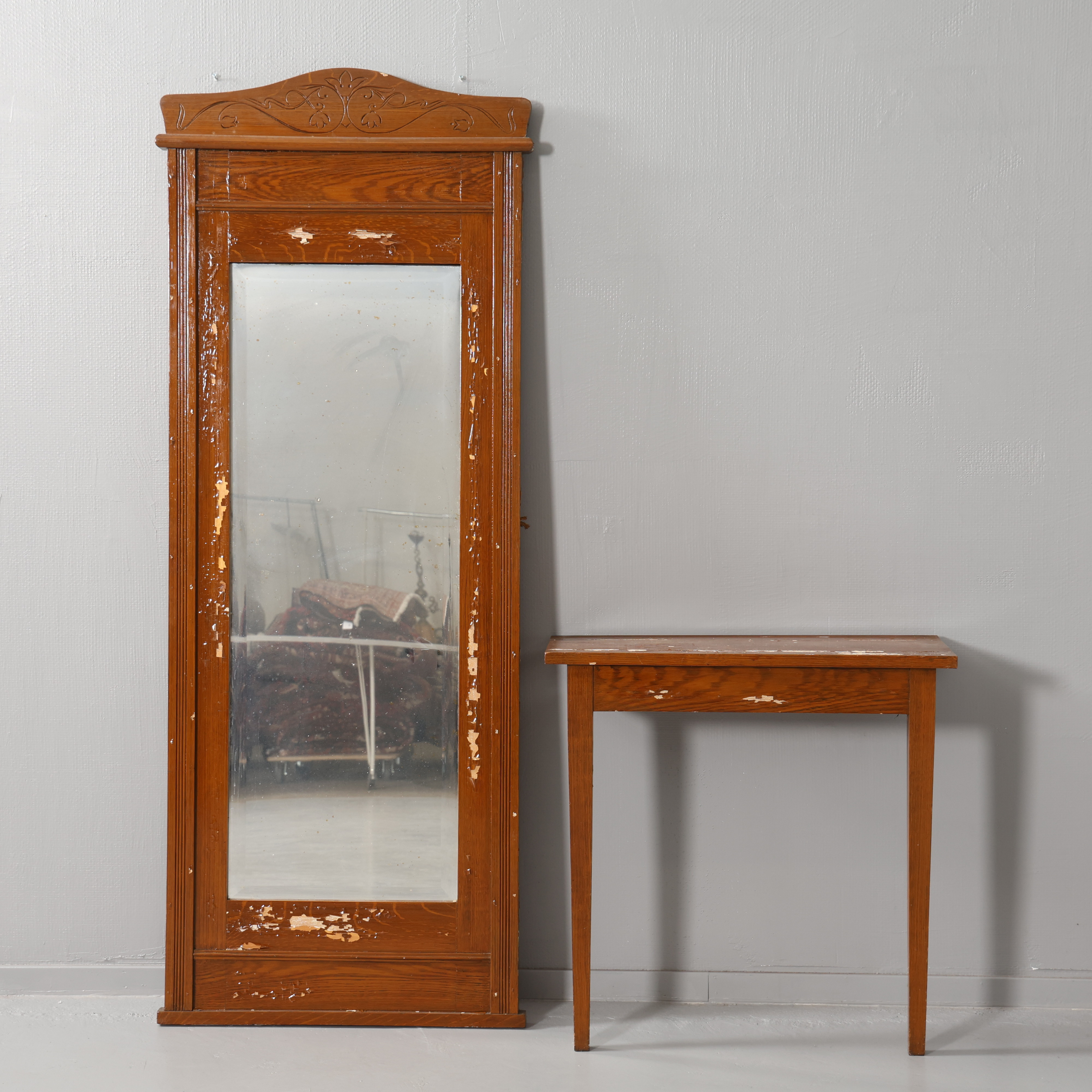 SPEGEL med KONSOLLBORD, 1900-tal.