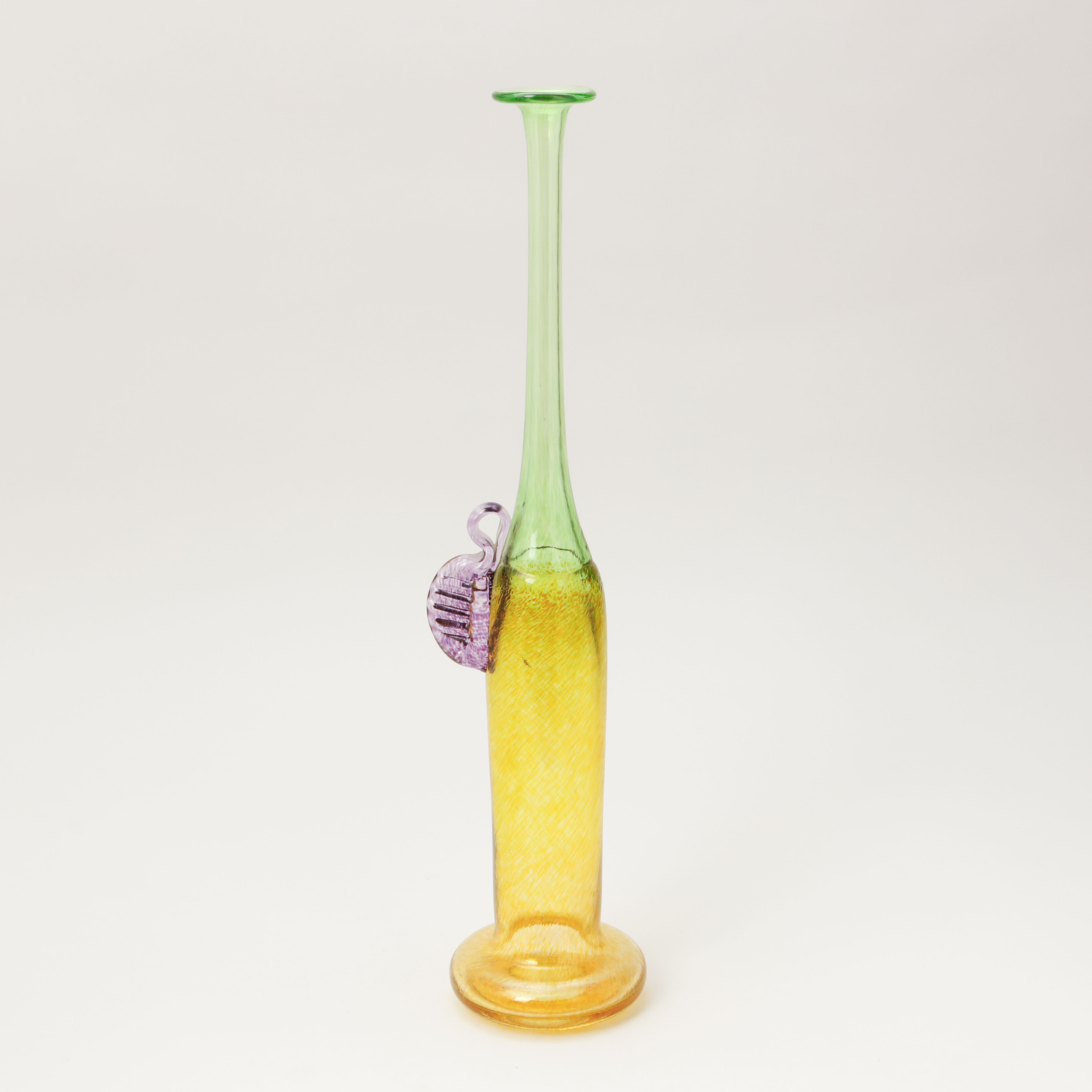 BERTIL VALLIEN. Vas, "Windpipes", Kosta Boda.