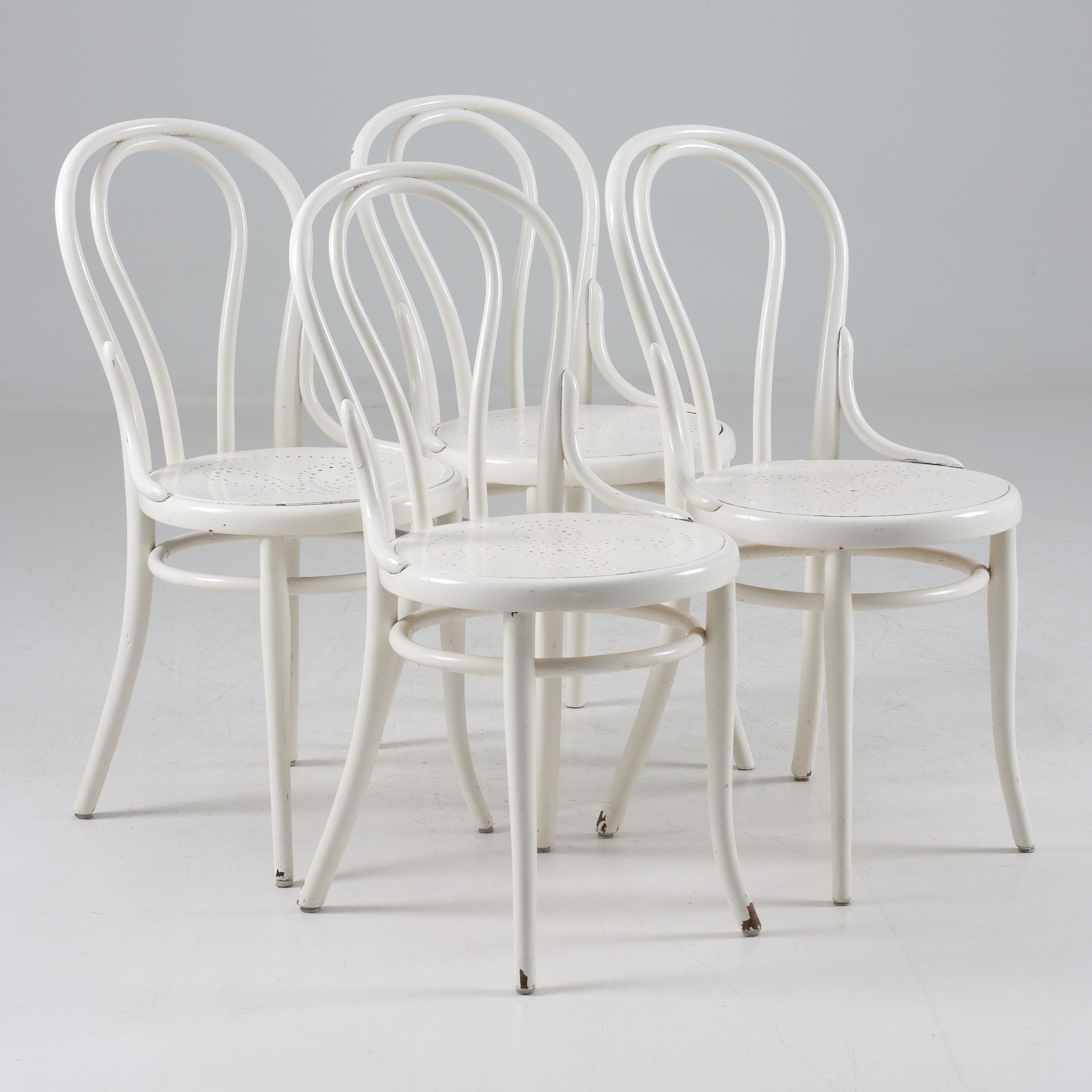 STOLAR 4 st, Thonet, Wien, 1900-talets första hälft.