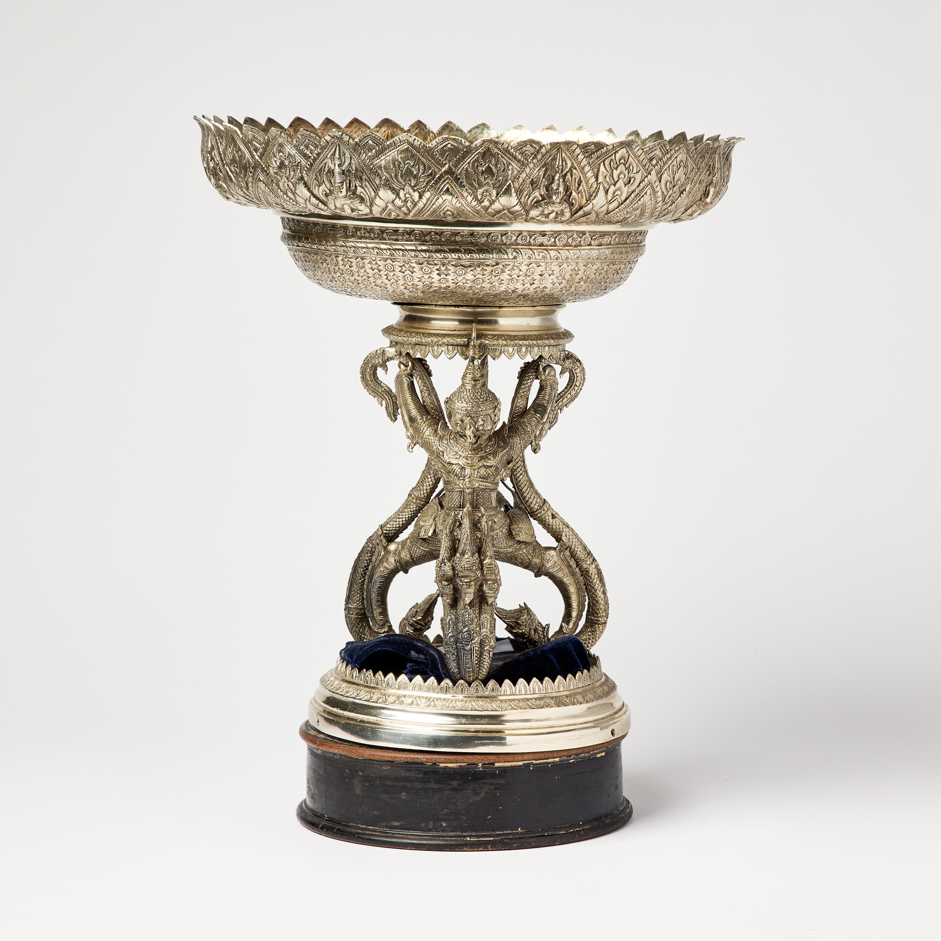 A Thai / Siam Silver Tazza.