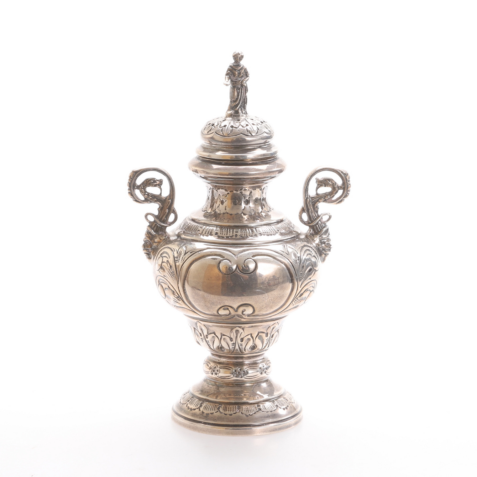 LUKTDOSA, silver, England, 1800-tal.