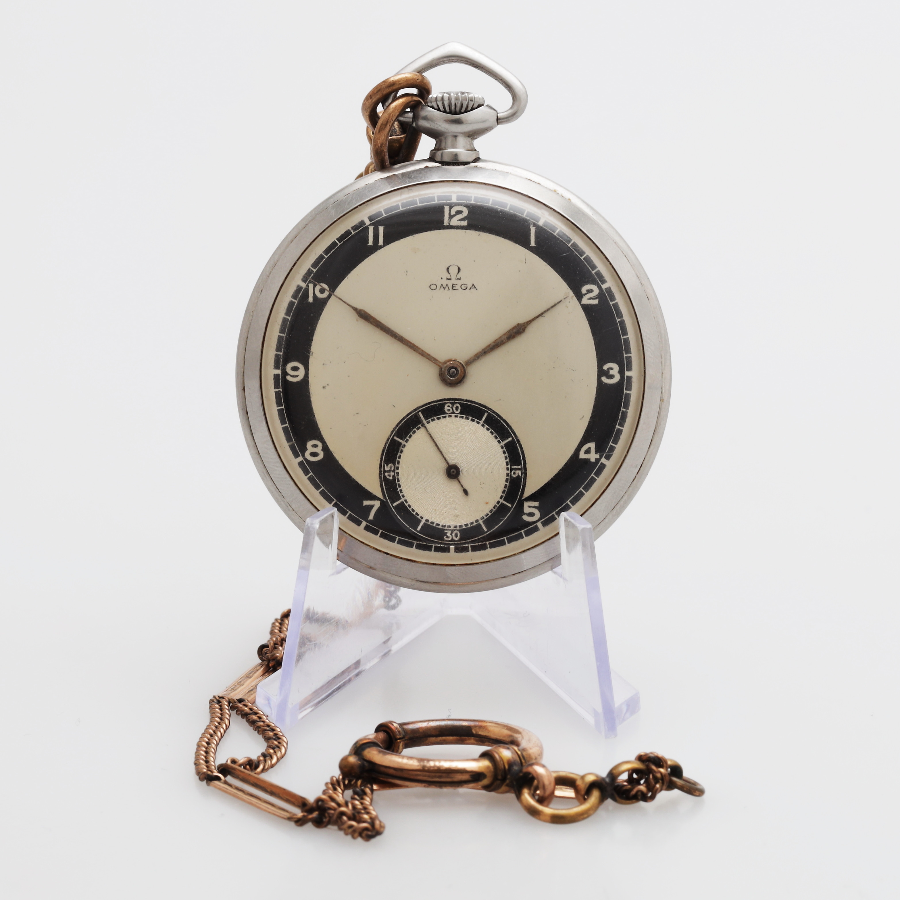 FICKUR, Omega, stål, 1900-talets mitt.