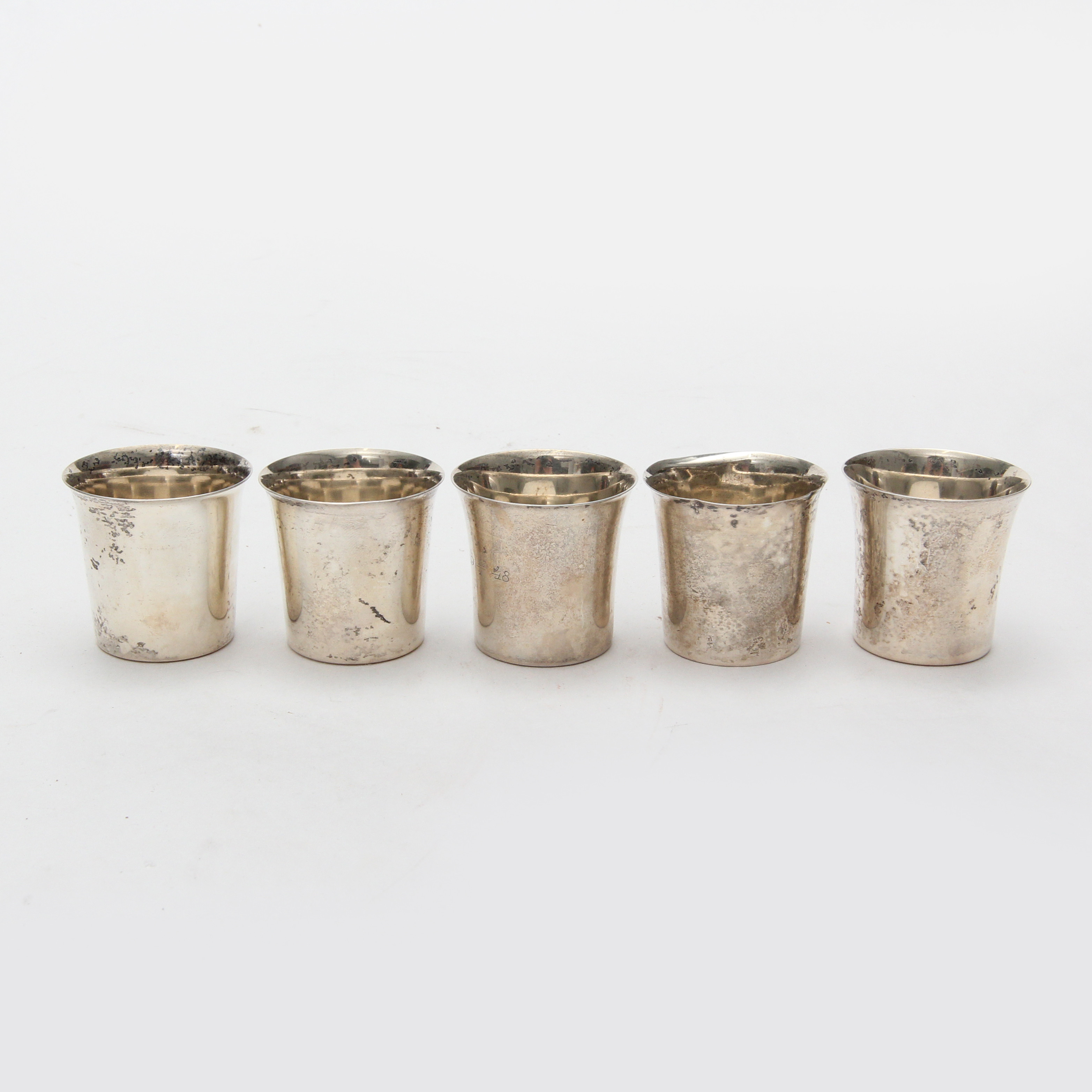 BÄGARE, 5 st, silver.
