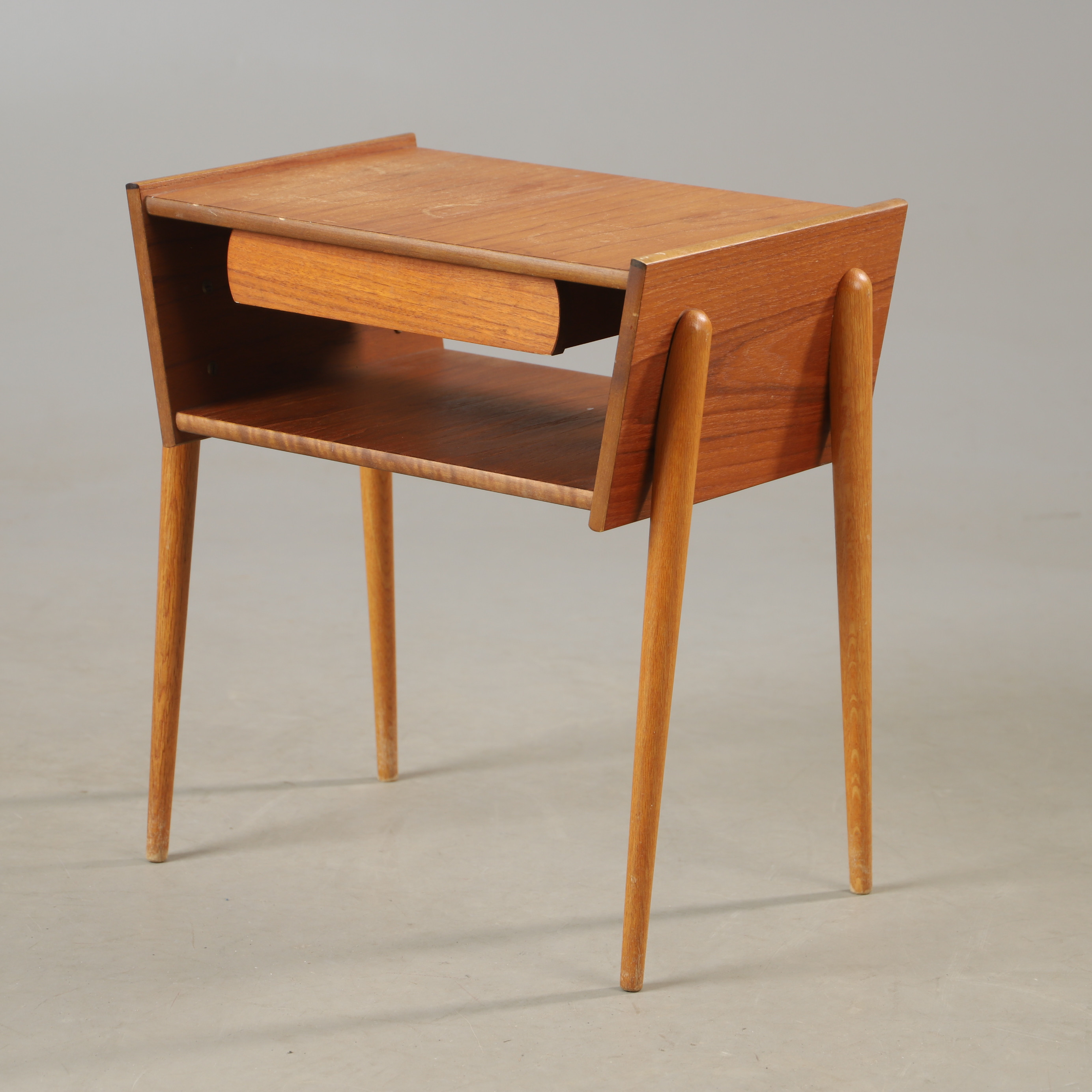 SÄNGBORD, "Ante", teak och bok, IKEA, 1900-talets mitt.