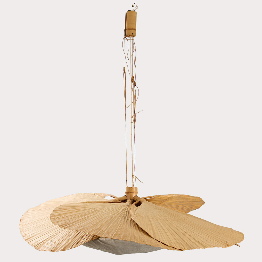 INGO MAURER. "Hana I" ur serien "Uchiwa", Design M, 1970-tal.