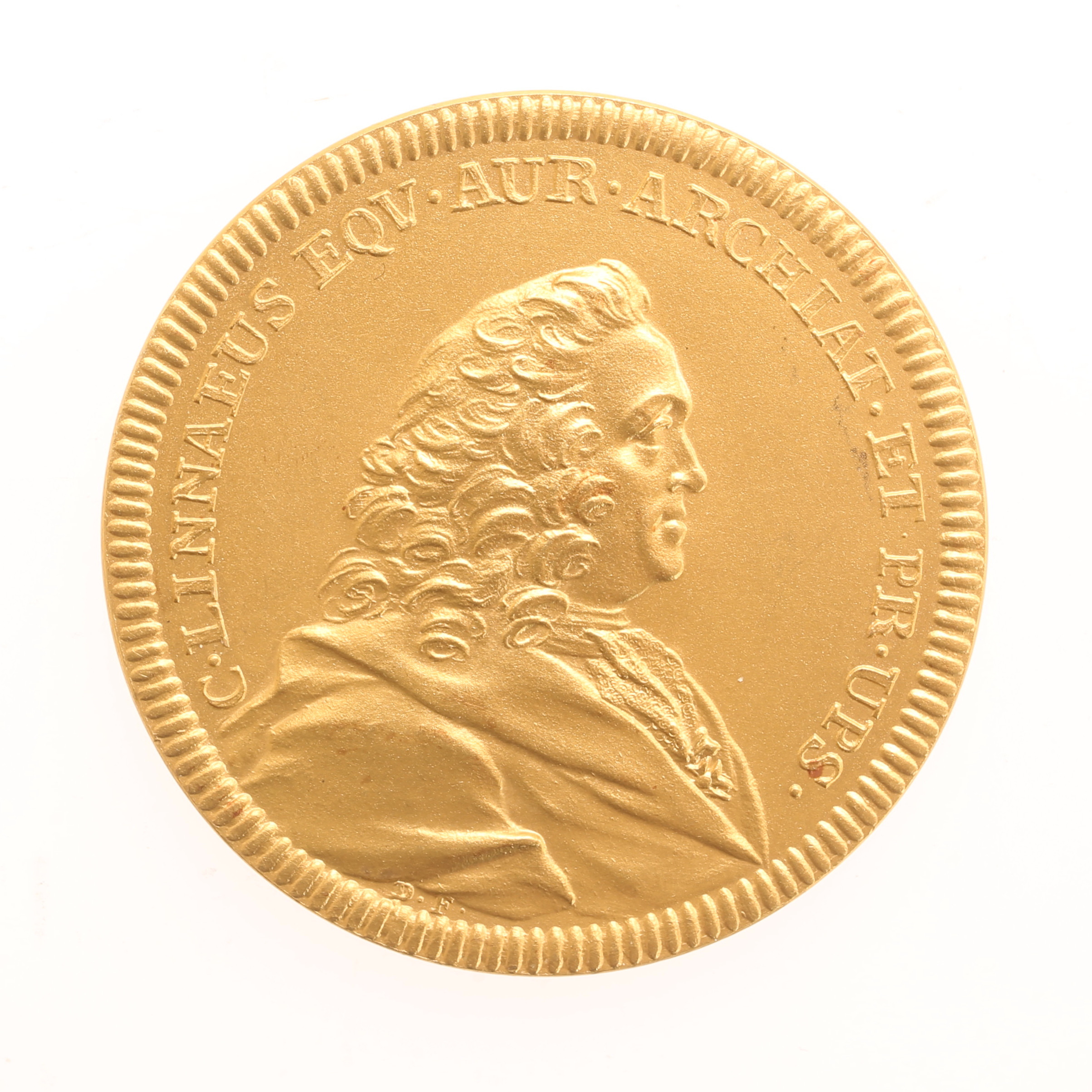 MEDALJ VETENSKAPSAKADEMIN, 22 k guld, 1957.