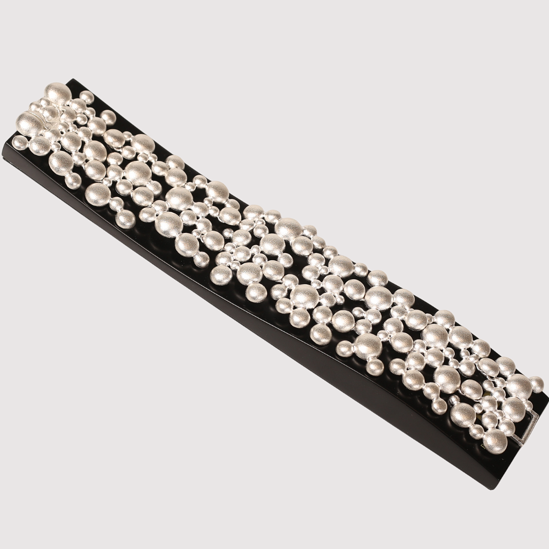 MARI ISOPAHKALA. Armband, Sterlingsilver, "Winter pearl" Rannekoru, Lapponia, Finland, NYSKICK.
