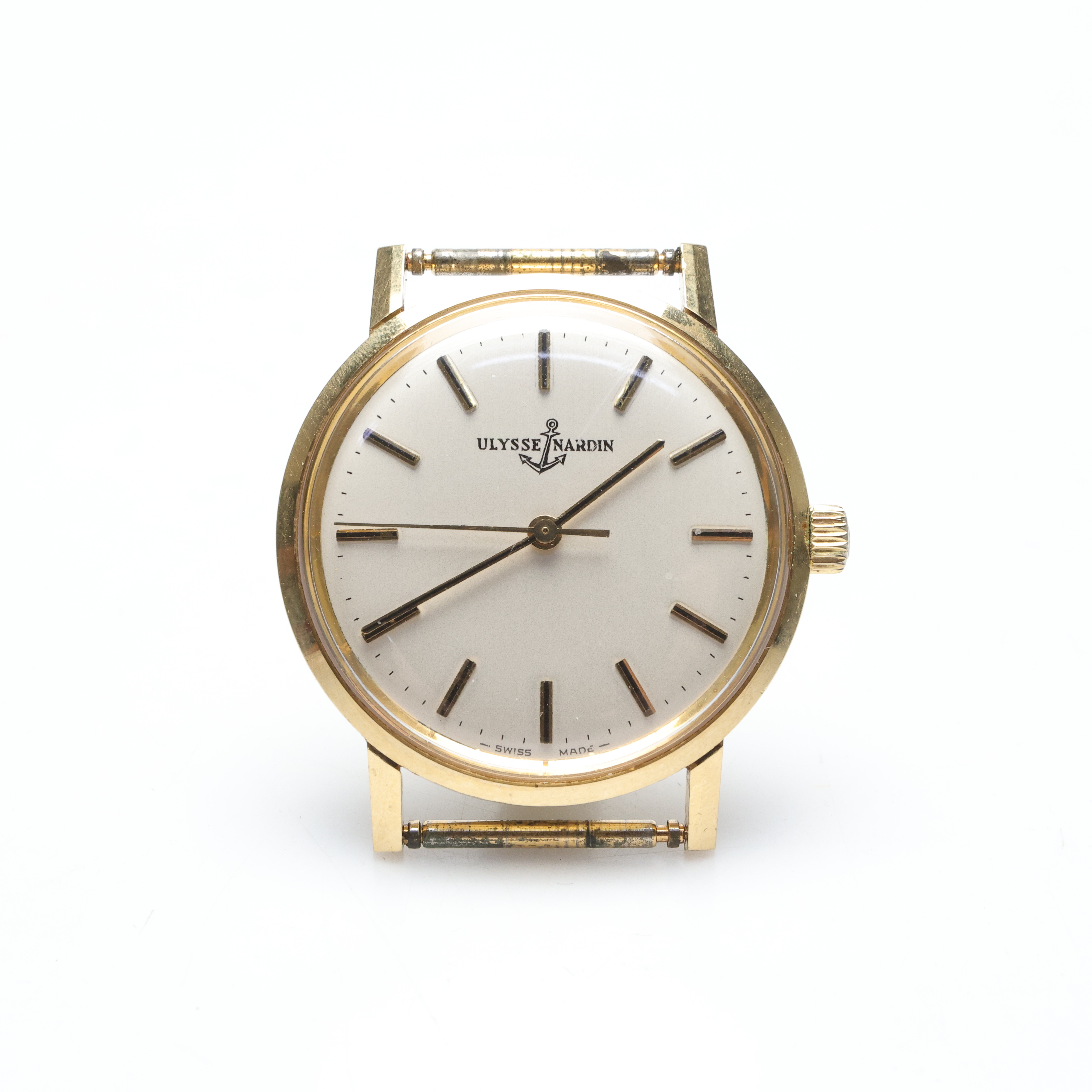 ARMBANDSUR, Ulysse Nardin, 18k guld, mekanisk, 1970-tal.