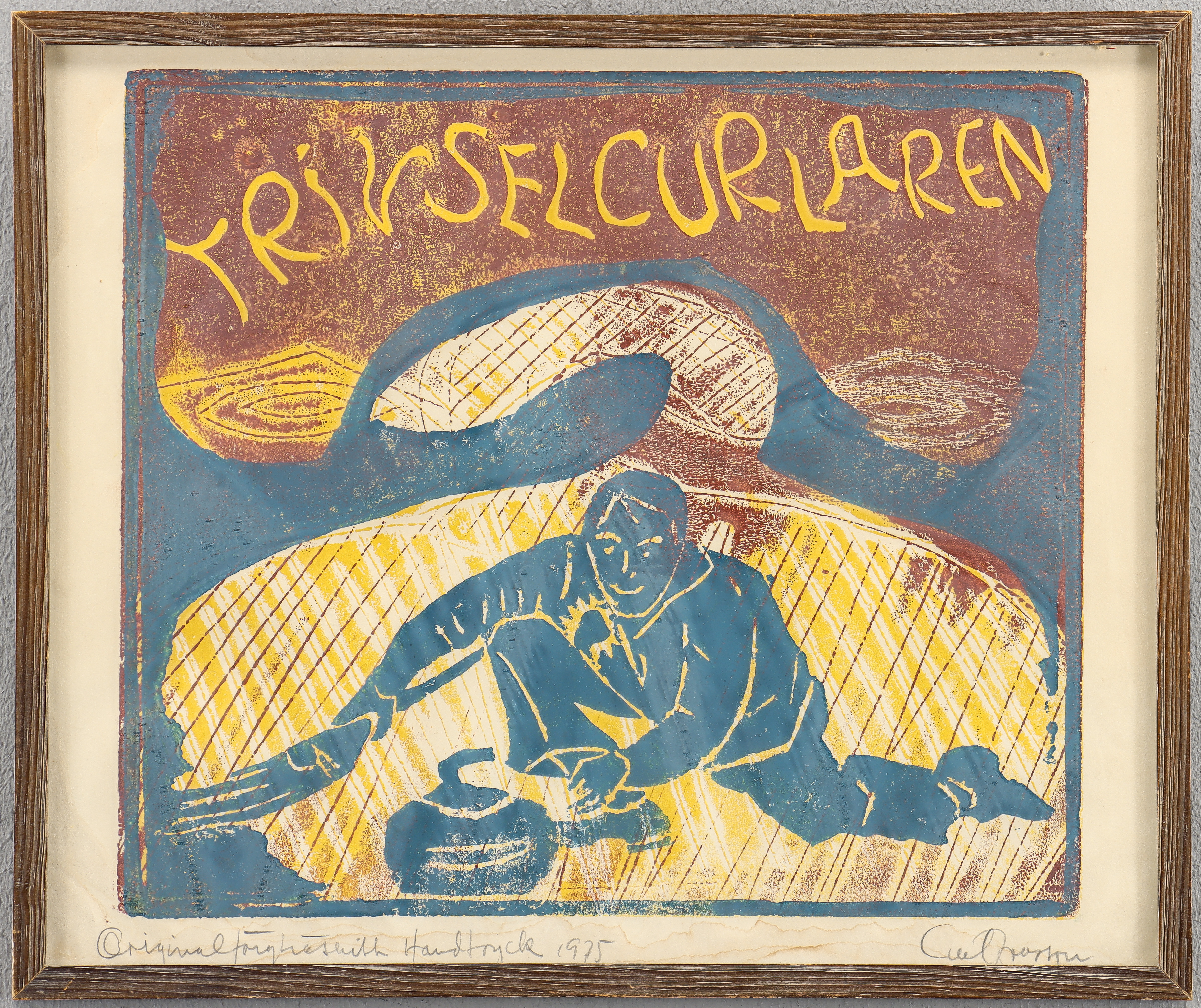CURT JANSSON (1922-2021). "Trivselcurlaren".
