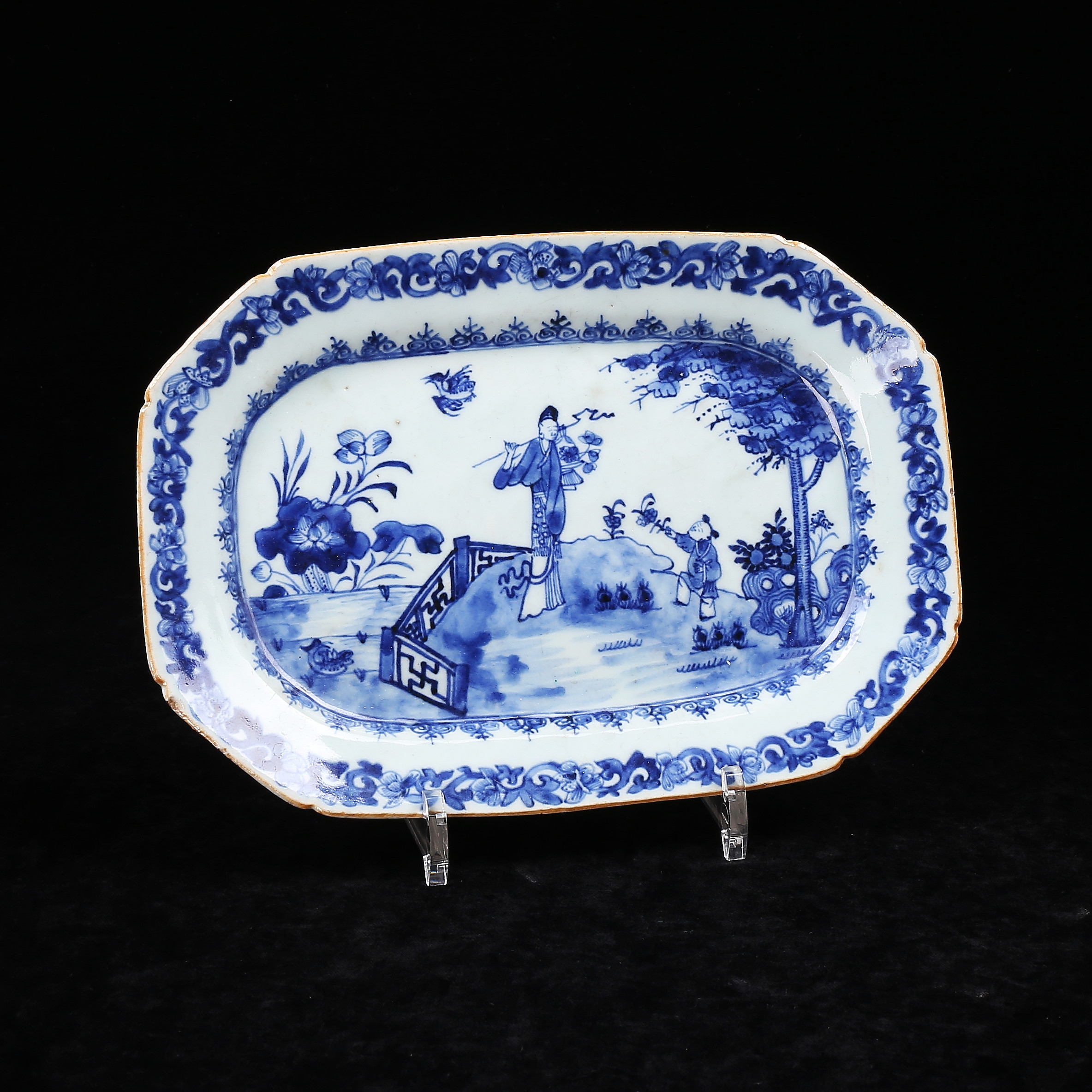 FAT, kompaniporslin, Kina, 1700-tal.
