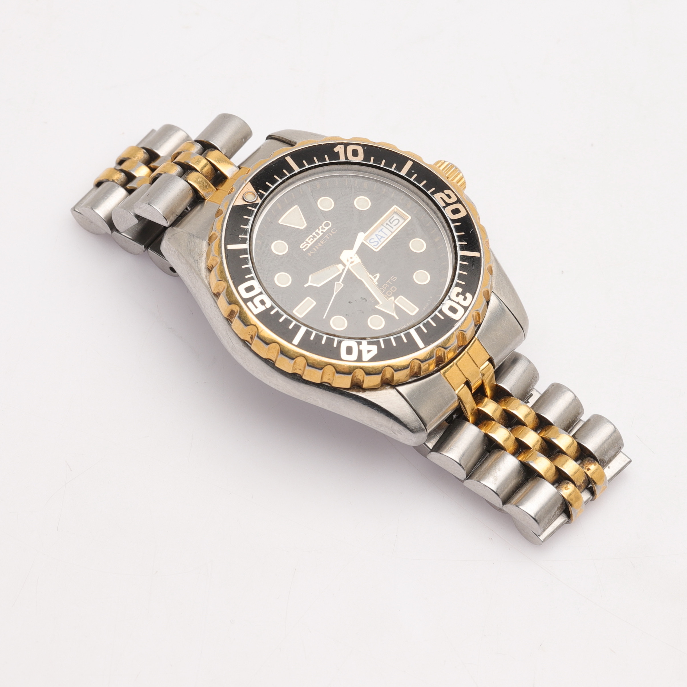 ARMBANDSUR, stål, Seiko Kinetic Sports 200.