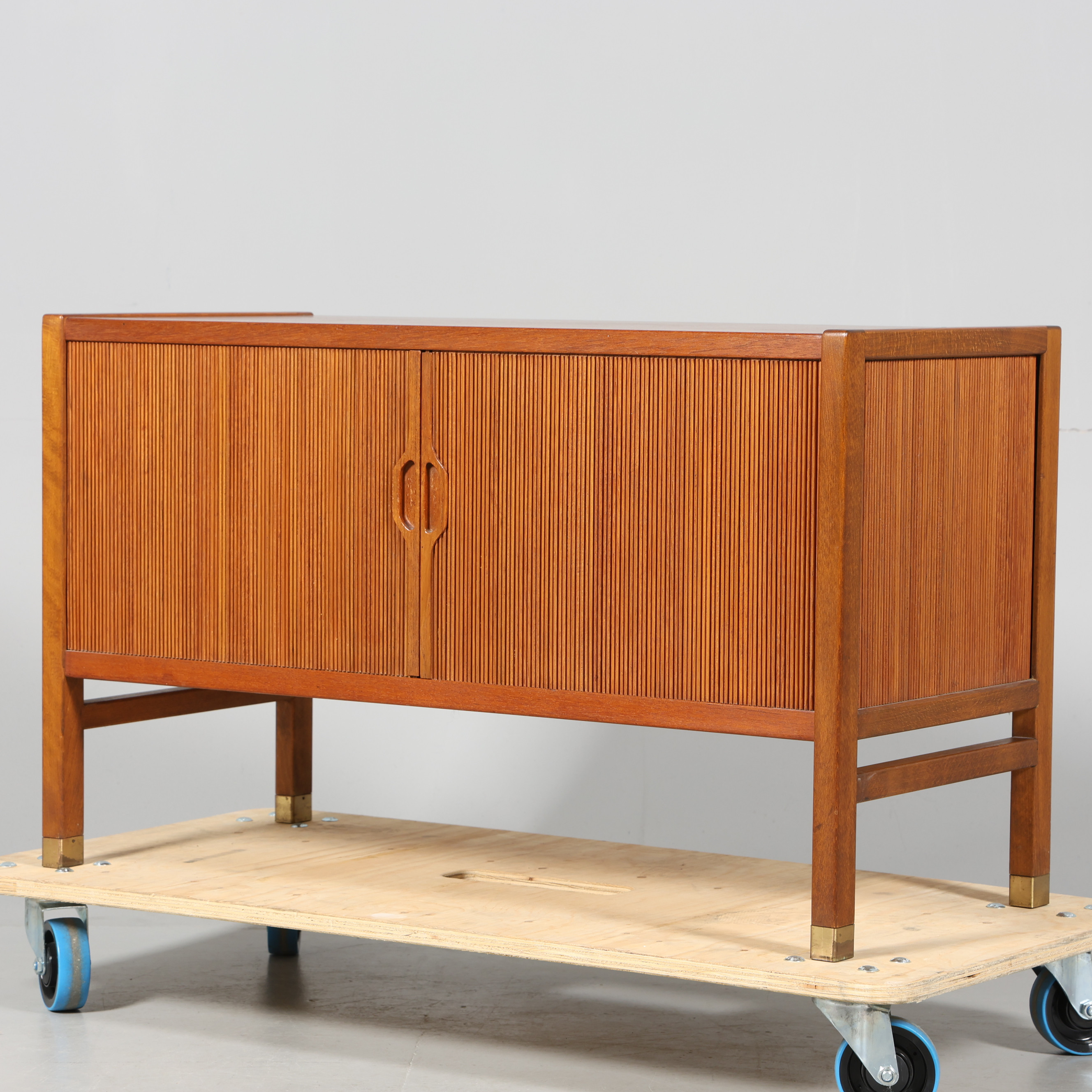 JALUSISKÅP, teak, 1900-talets mitt, AB Svenska Möbelfabrikerna, Bodafors.