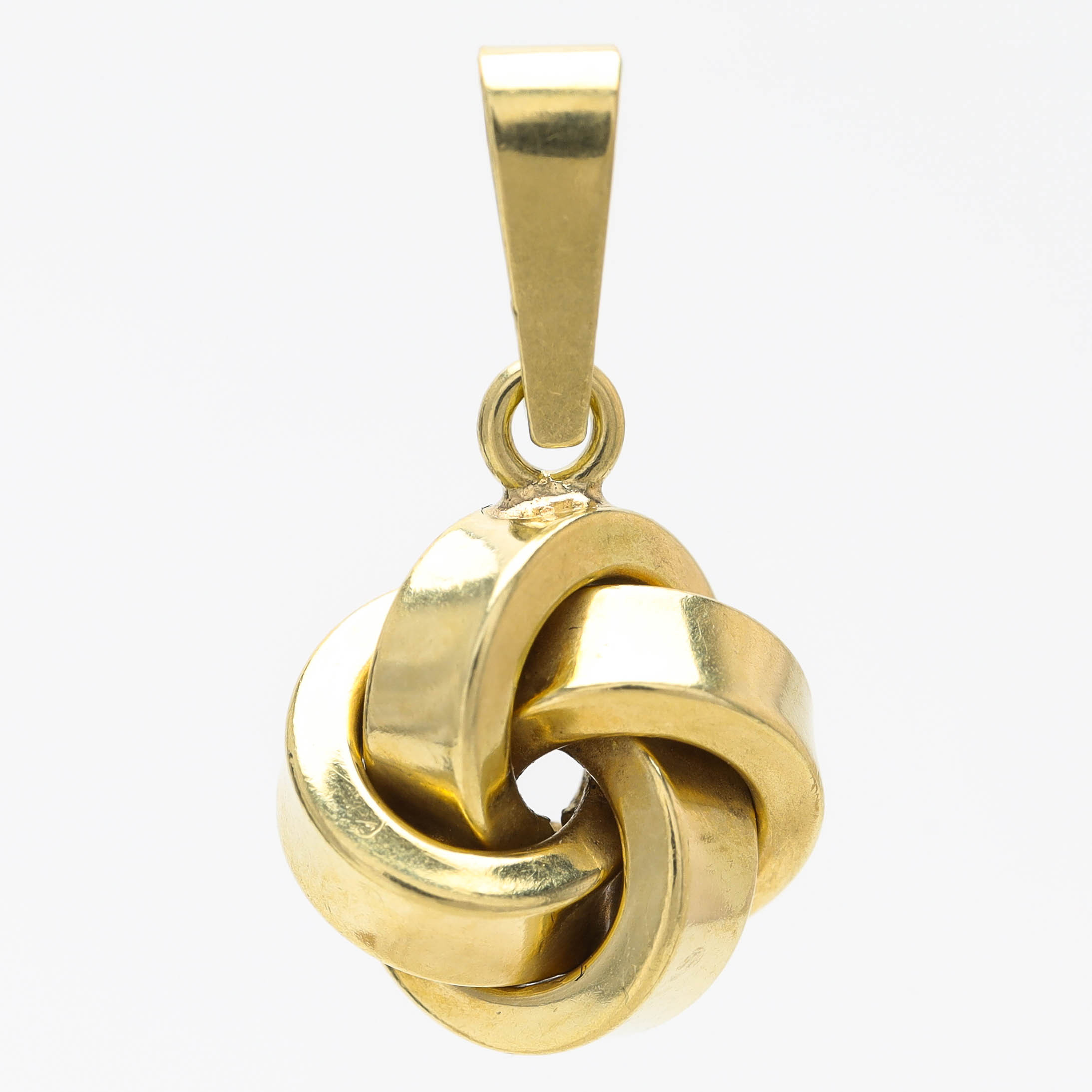 HÄNGE, 14 k guld, knut.