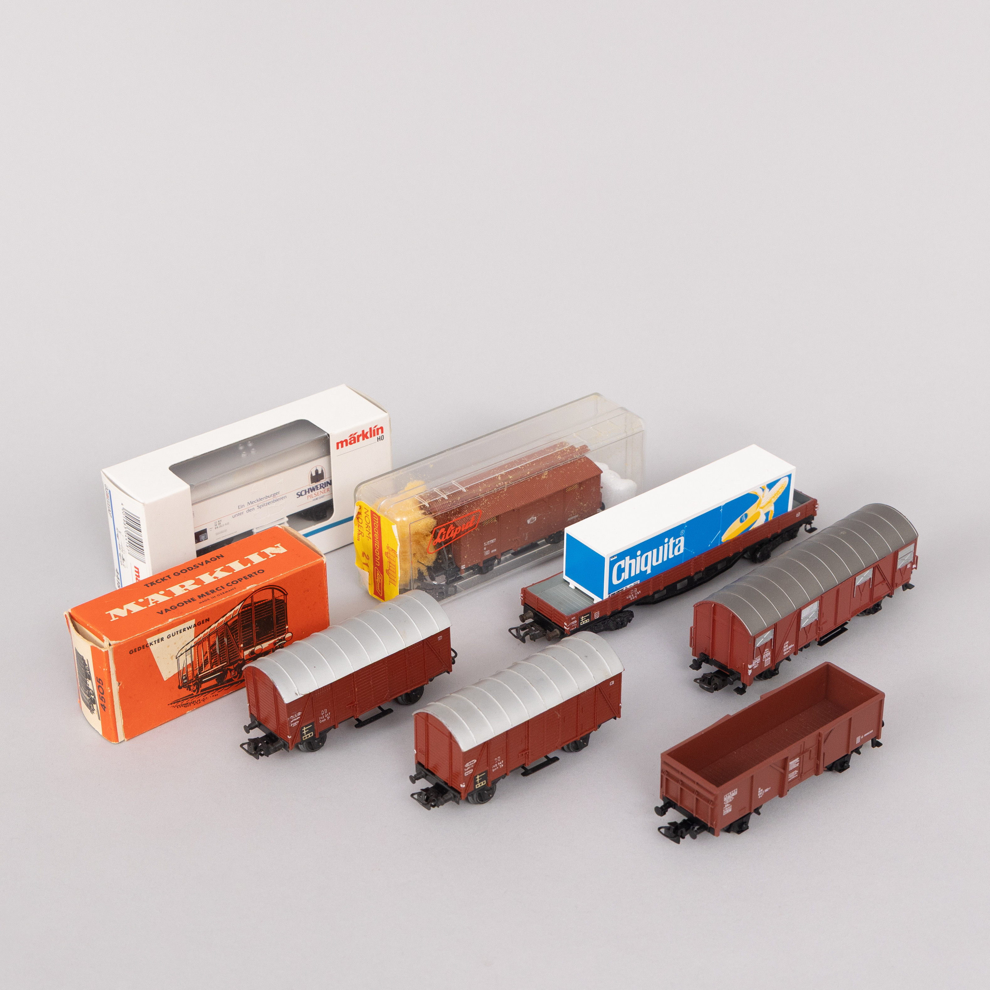 VAGNAR, 8 st, Märklin & Liliput.