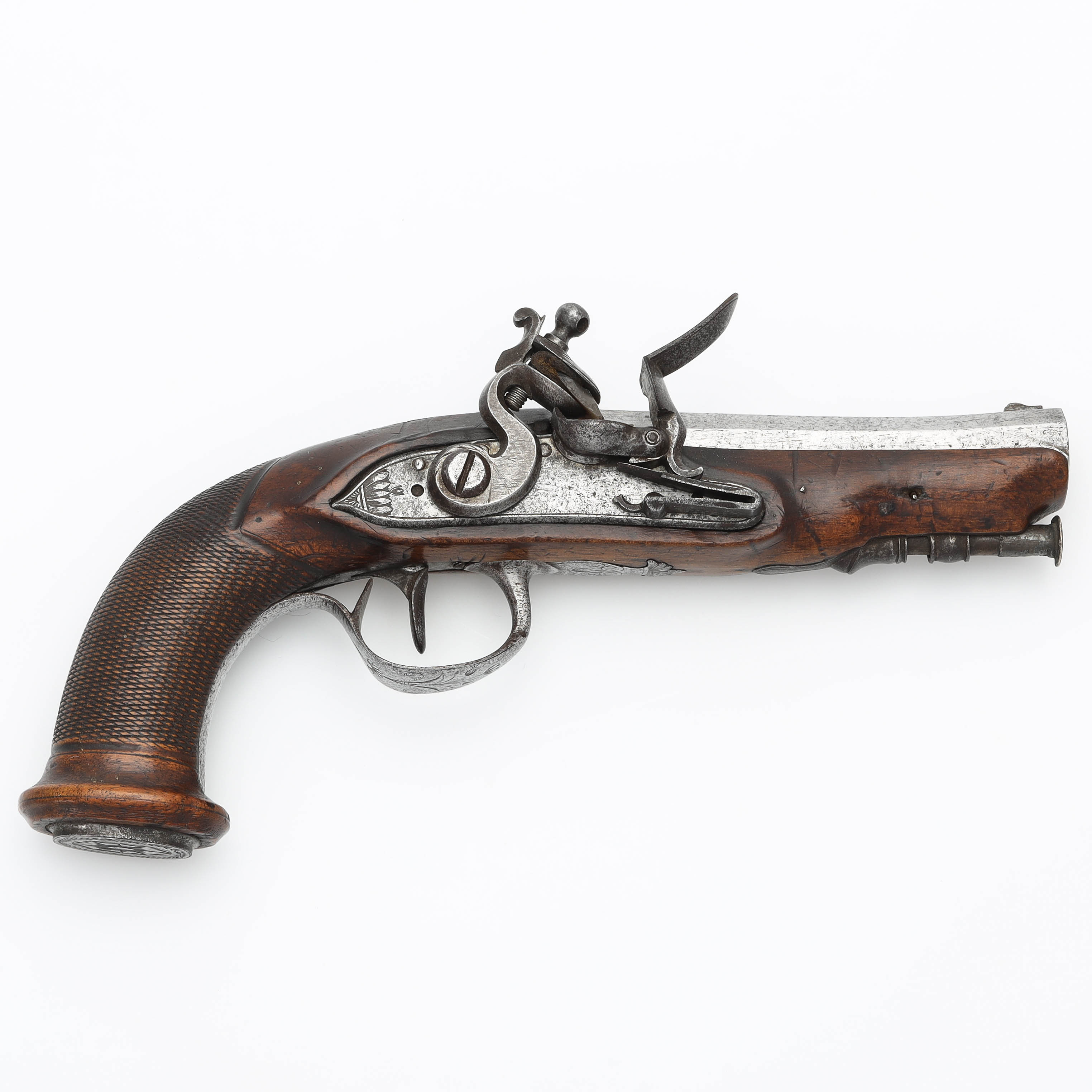 FLINTLÅSPISTOL, 1800-tal, Belgien.