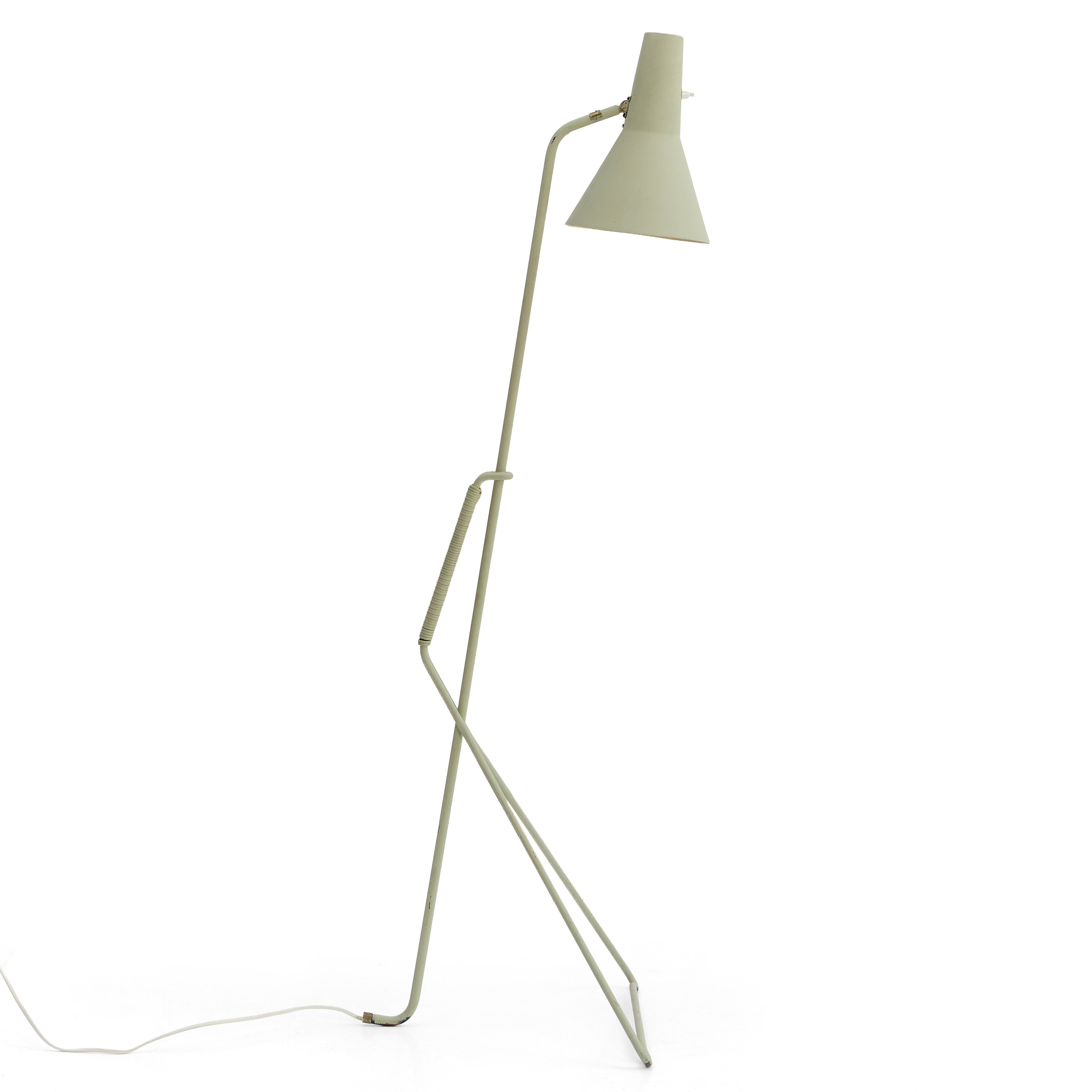 SVEND AAGE HOLM SØRENSEN (1913–2004). Golvlampa, modell E 1770, ASEA, 1900-talets mitt.