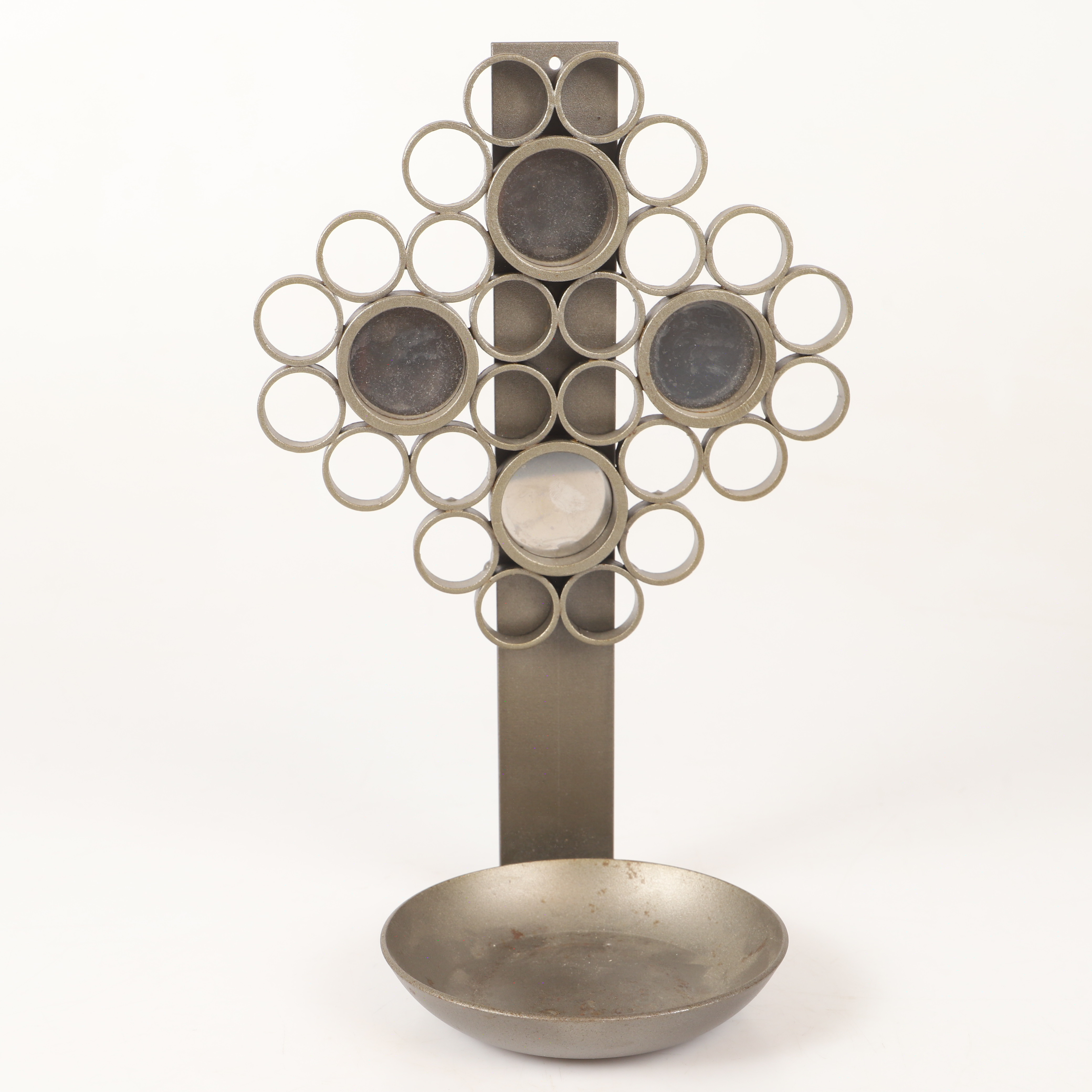 VÄGGLJUSSTAKE, smide, Landstingets Verkstäder, Västerås, 1900-talets andra hälft.