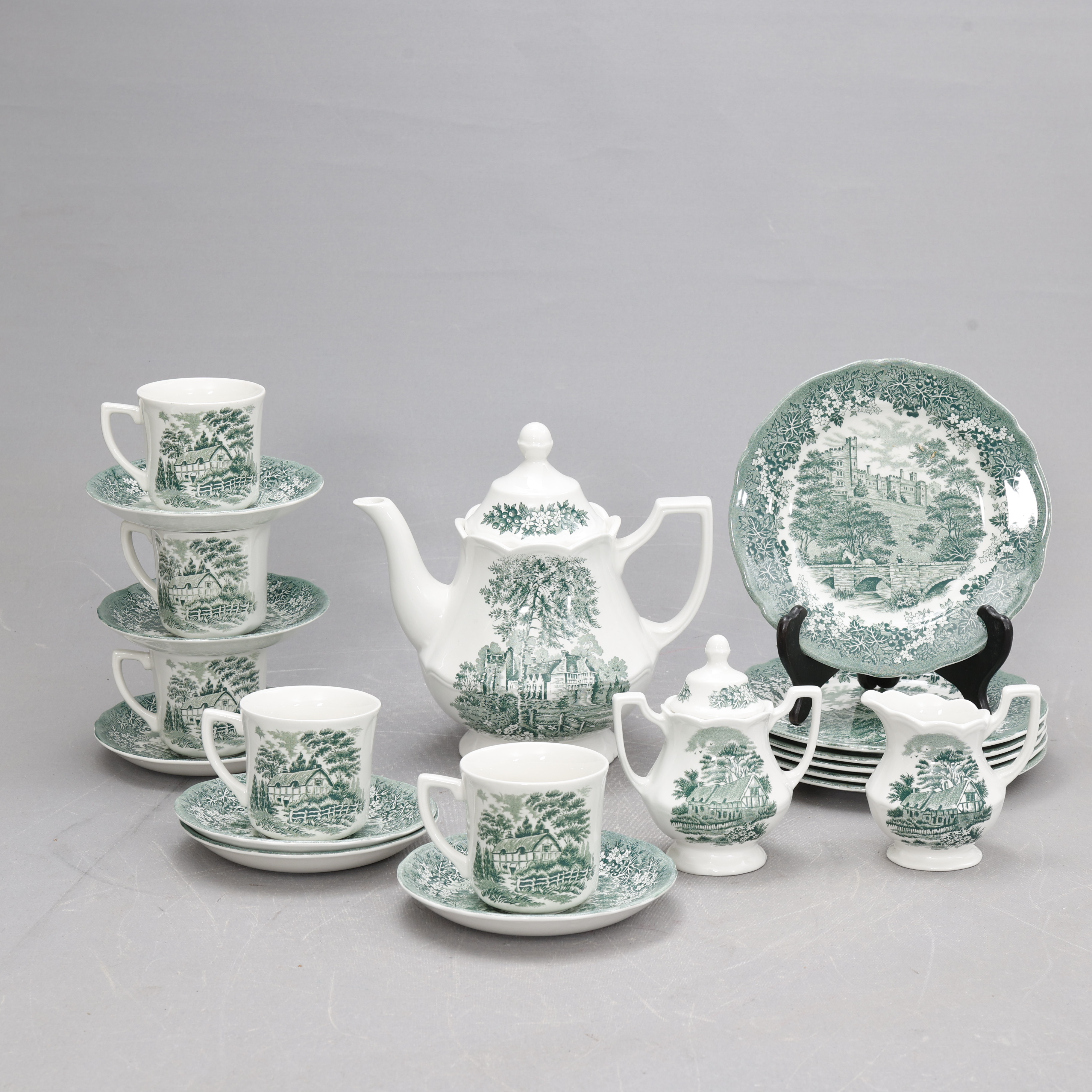 KAFFESERVIS, 20 delar, England.