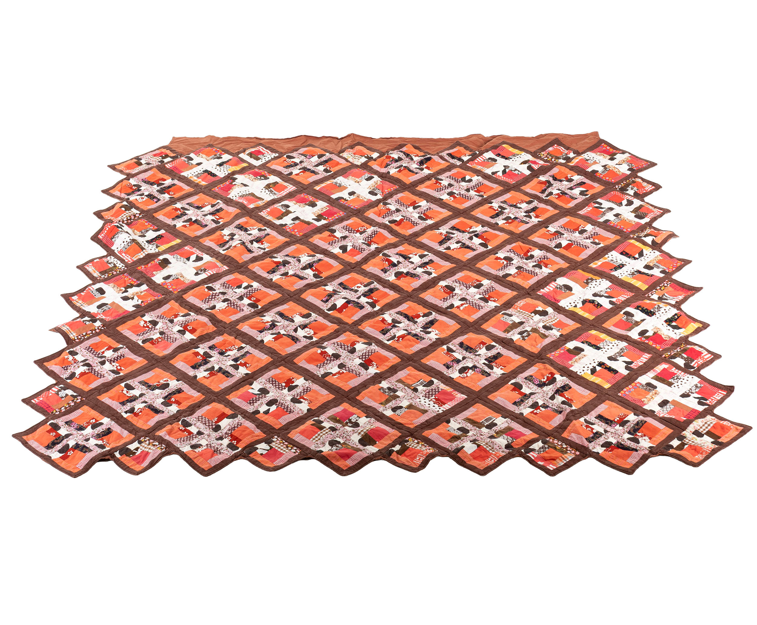 LAPPTÄCKE ca 220 x 205 cm.