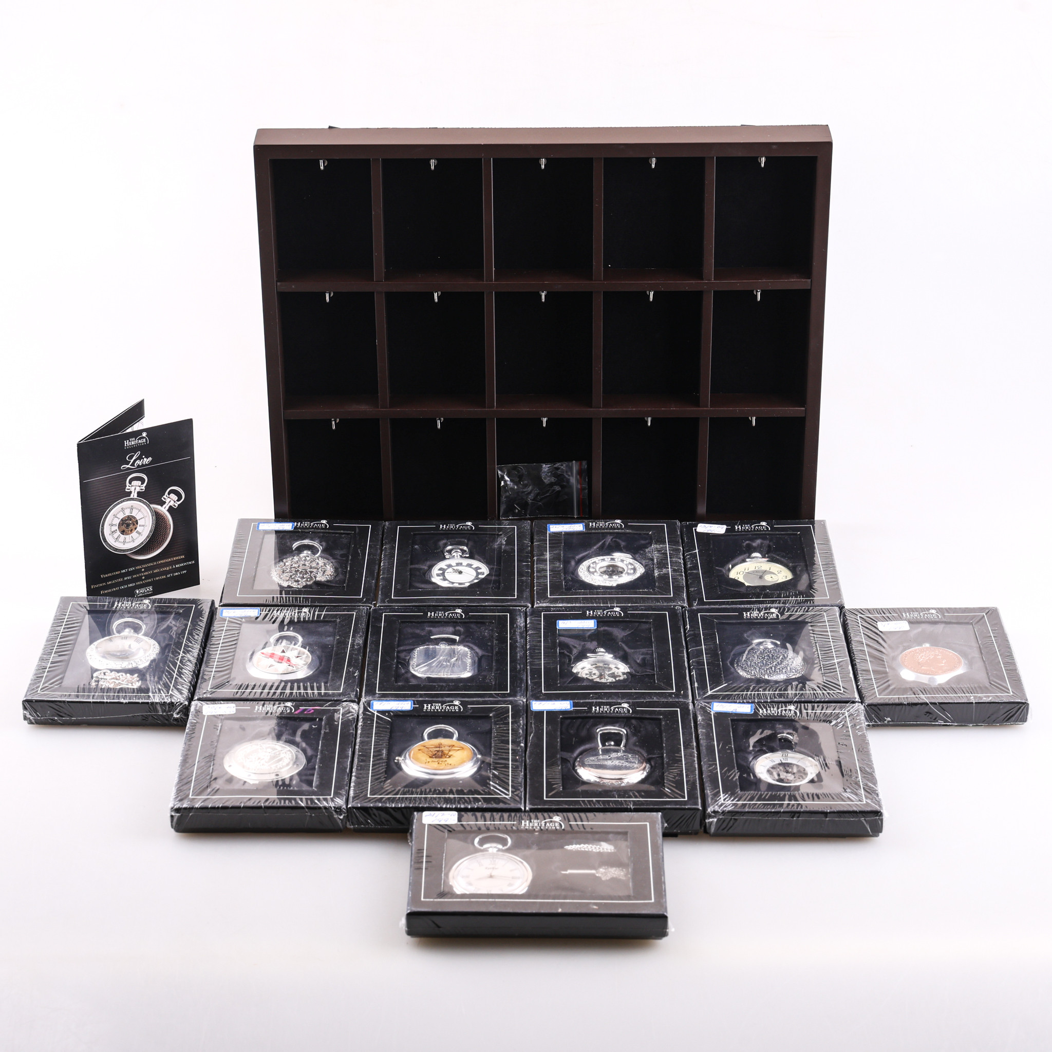 FICKUR, 15 stycken samt tavla, "The Heritage Collection", Edition Atlas.