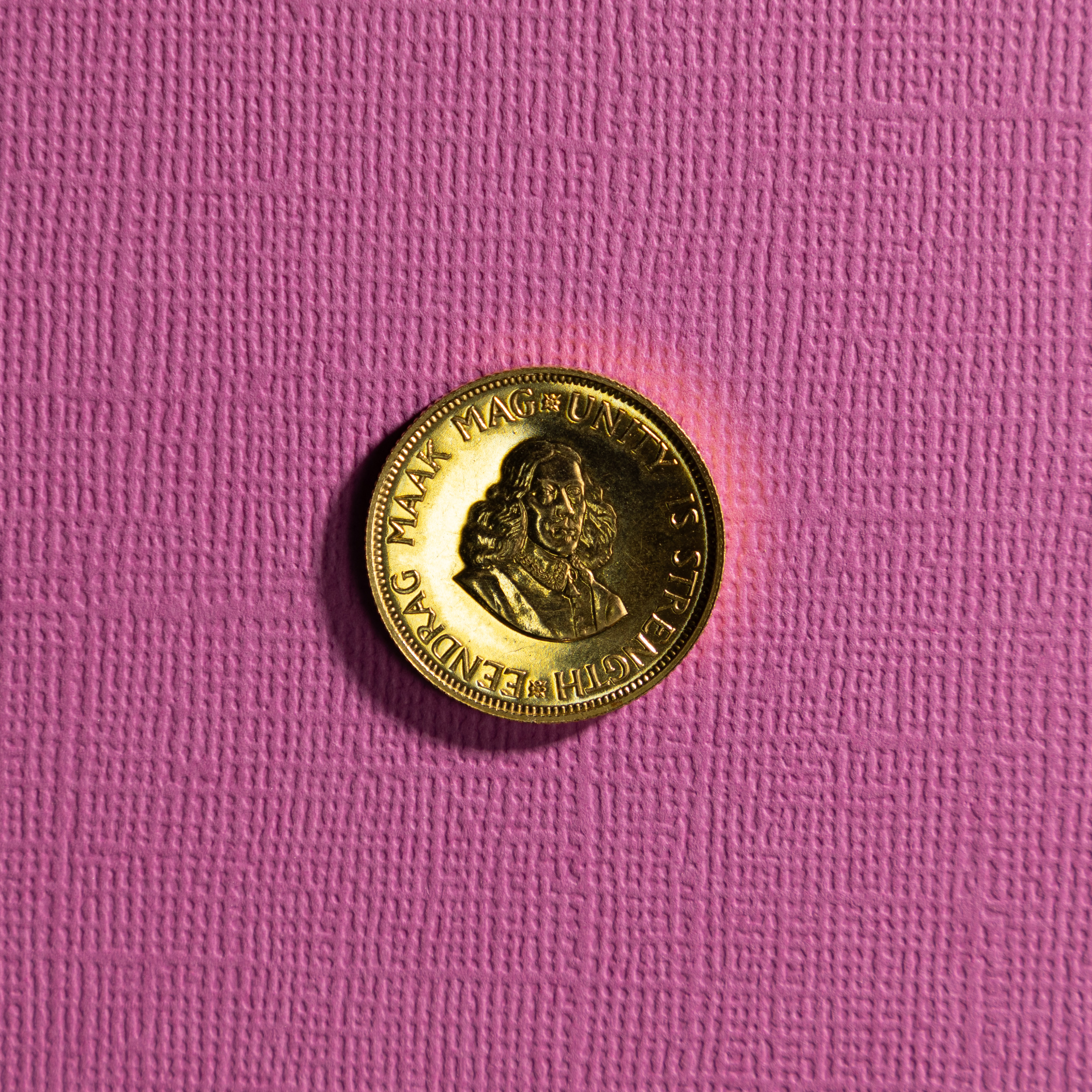 GULDMYNT. Sydafrika, 2 Rand, 1961.