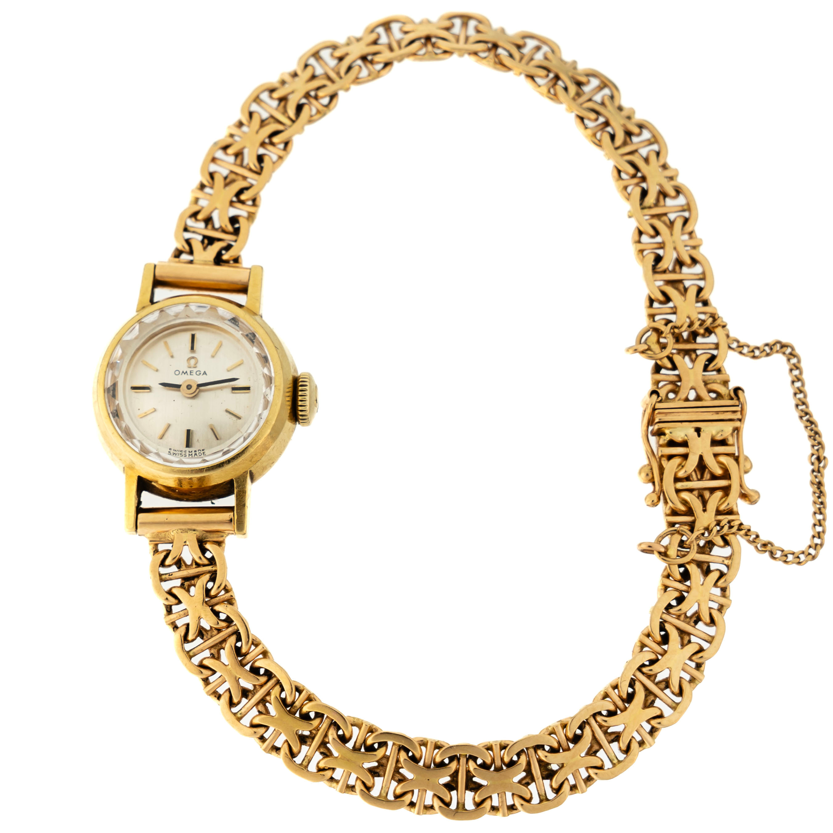OMEGA. Damur 18K Guld 1900-tal.