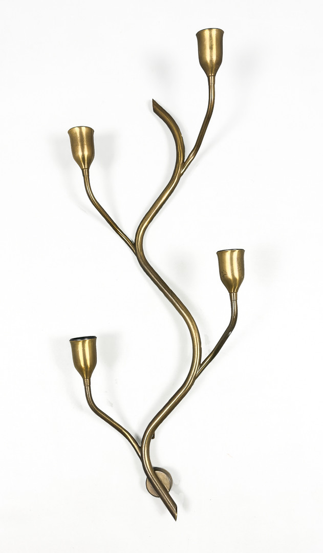 VÄGGLAMPA, Mässing, Swedish Modern, Astra, Norge, 1900-talets mitt.