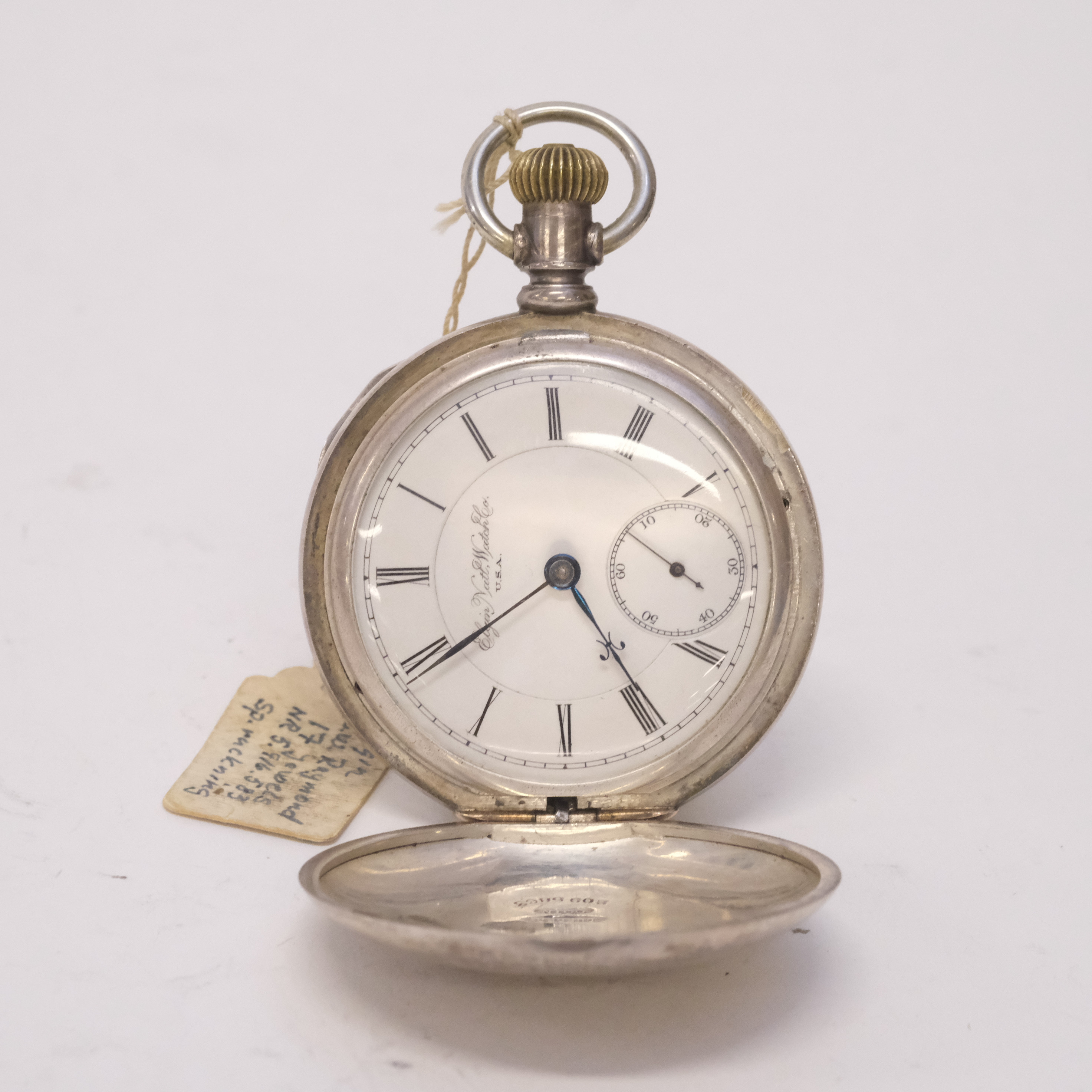 FICKUR, SILVERBOETT, ELGIN NATIONAL WATCH COMPANY, USA, CA 1895.