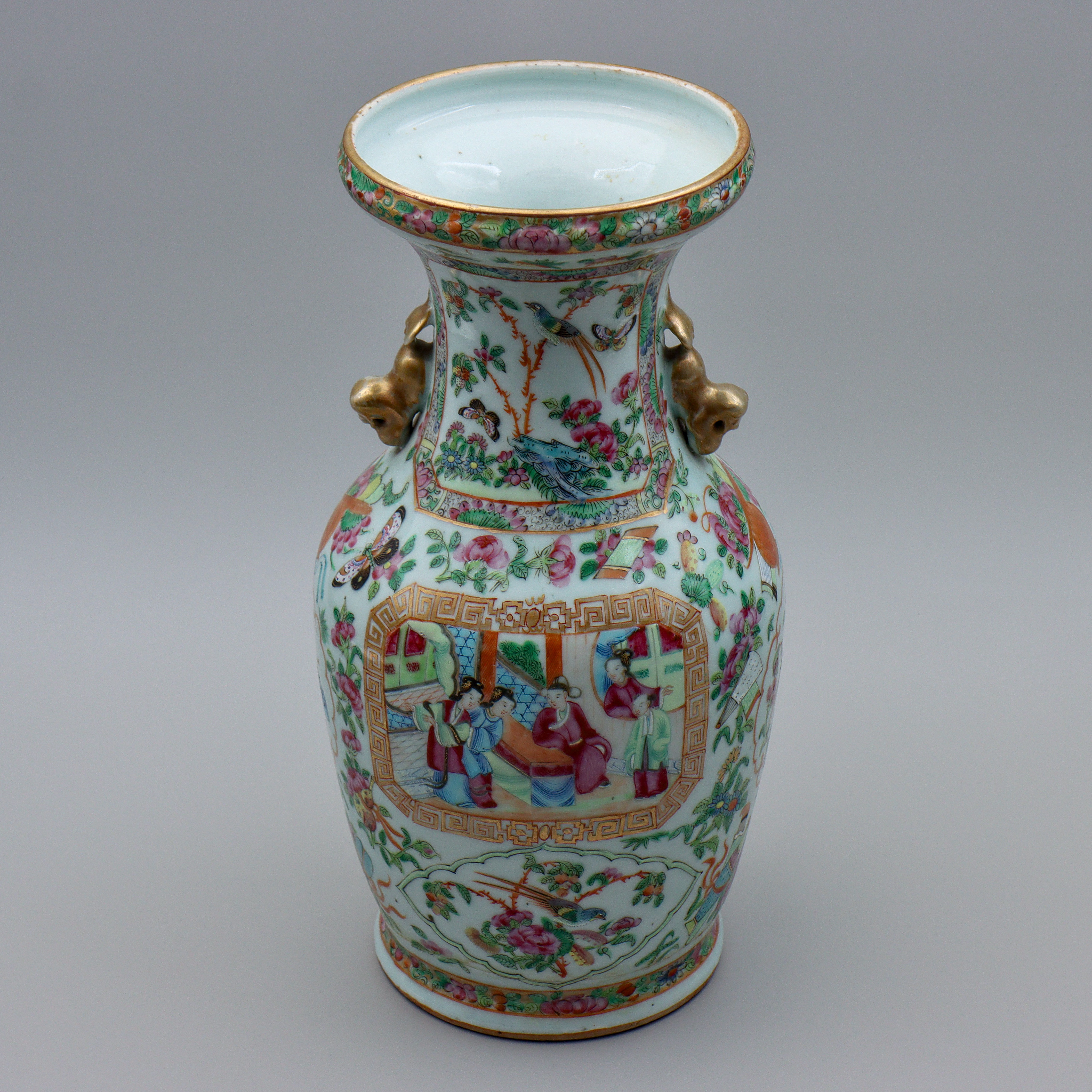 URNA, CANTON, KINA, QINGDYNASTIN, 1800-TAL.