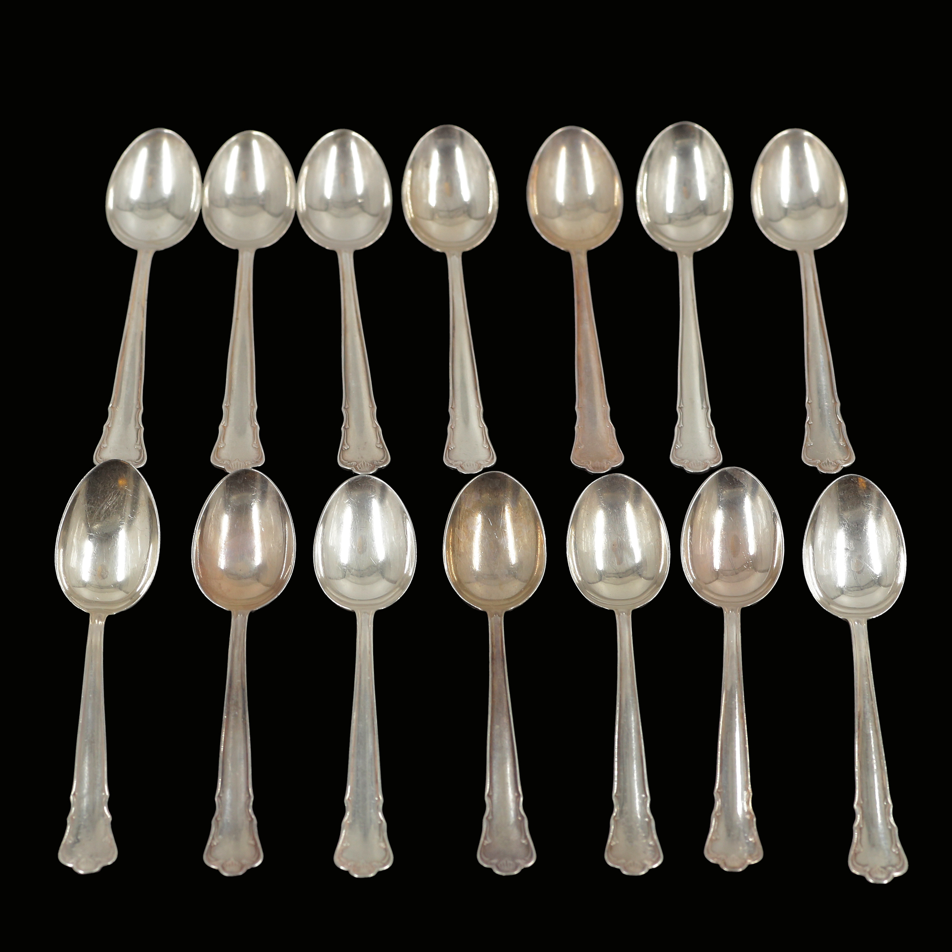 14 KAFFESKEDAR, SILVER.