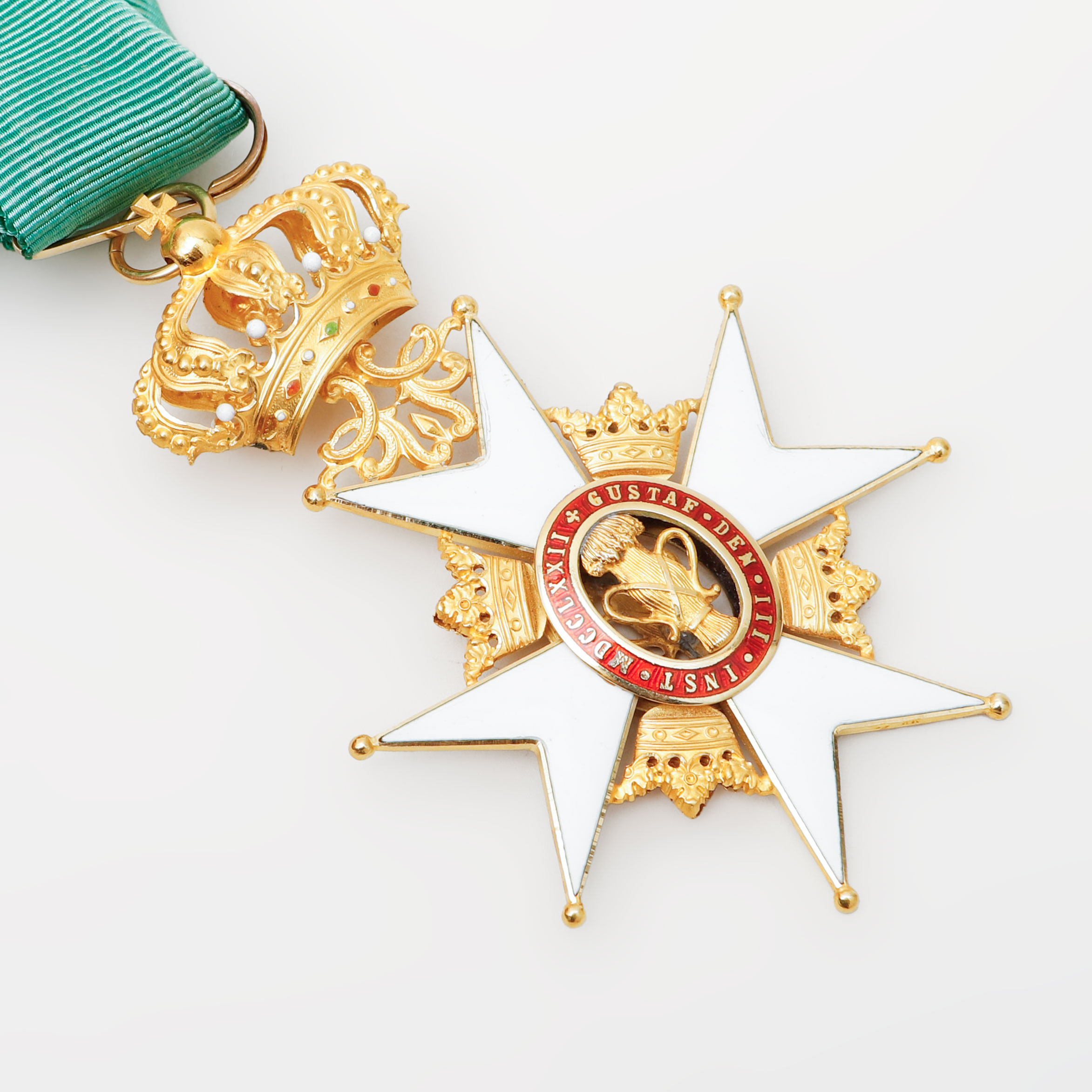 VASAORDEN, Kommendör, 18k guld, emalj, C.F. Carlman, Stockholm.