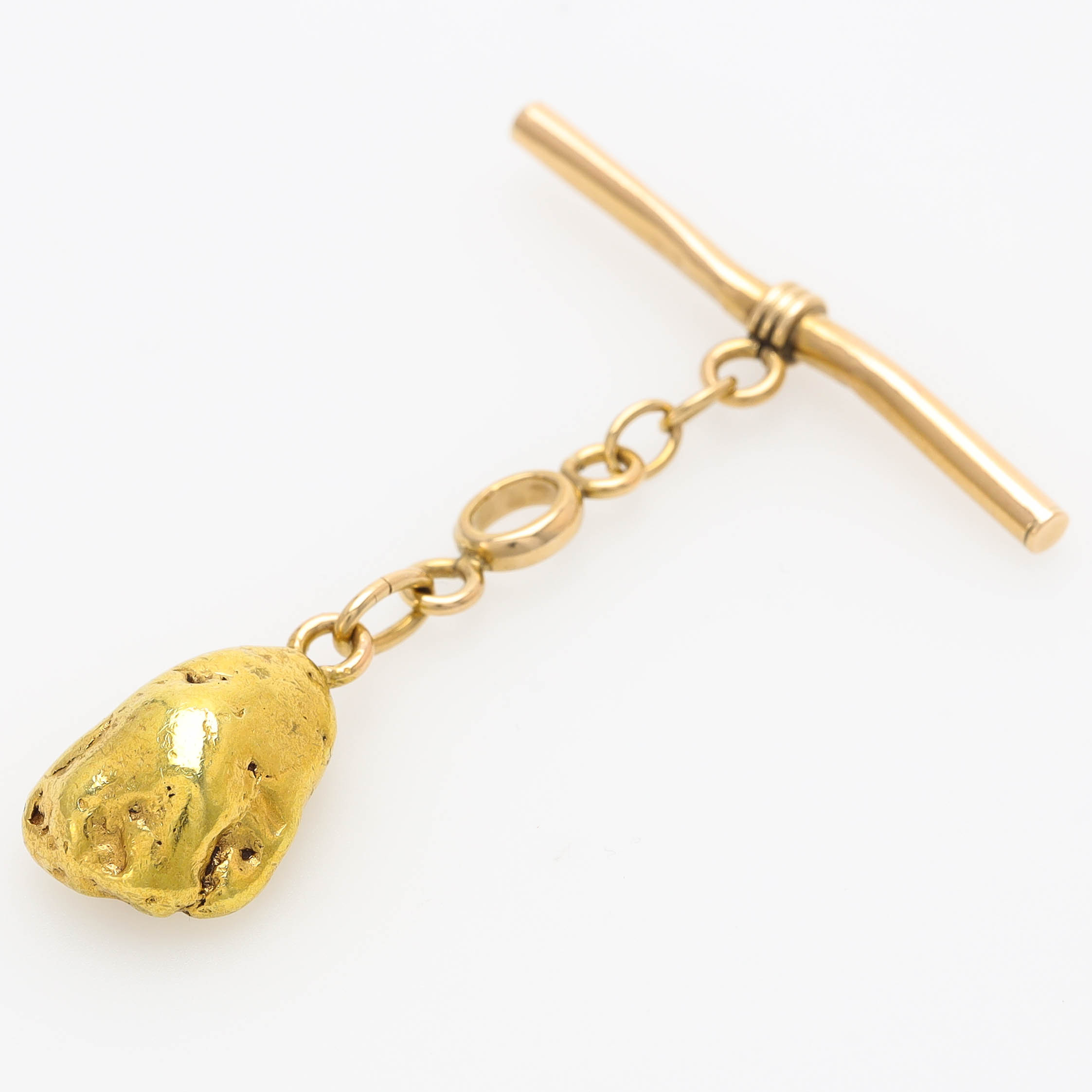 SMYCKE, 18 k/ 14 k, nugget, vikt 11,6 gram.