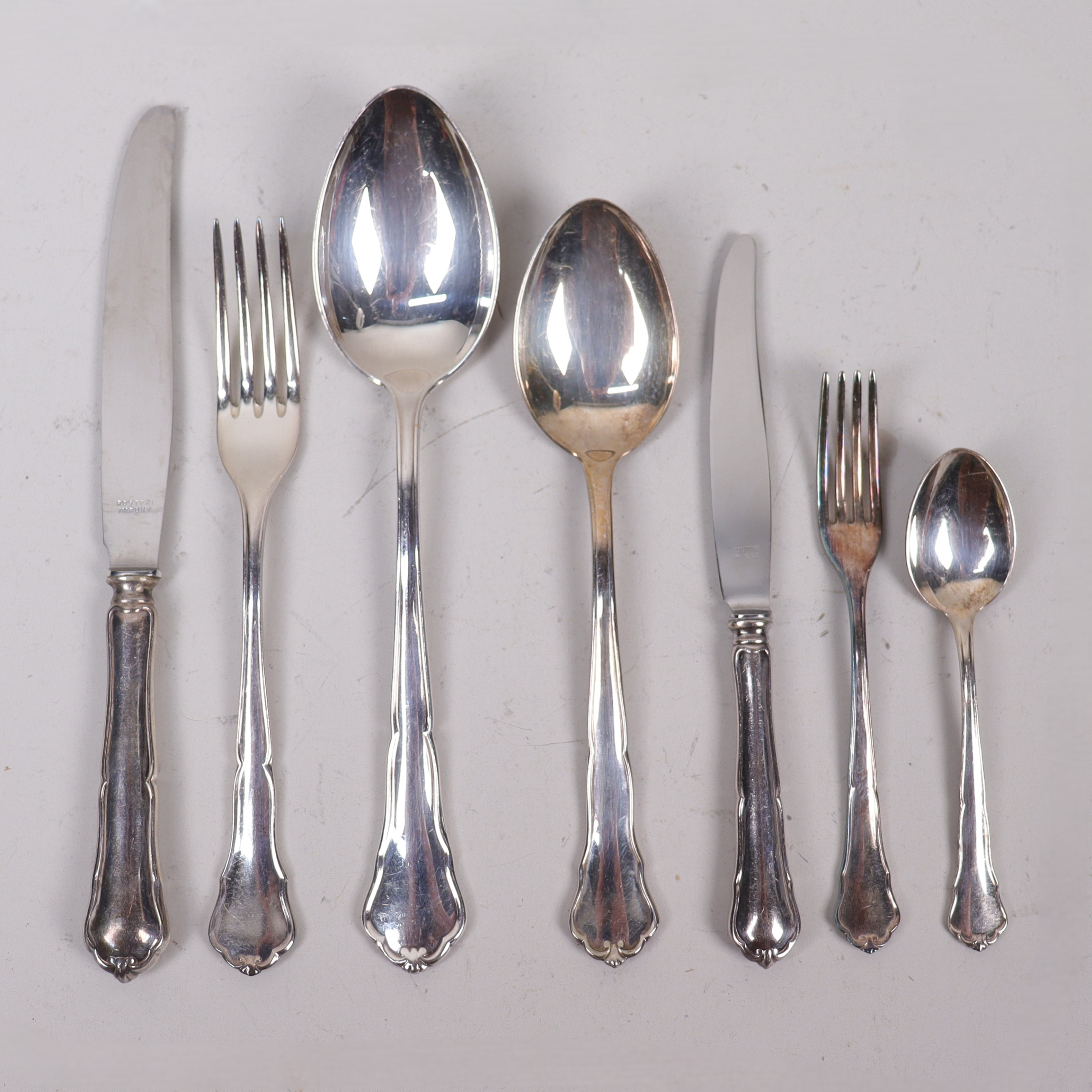 BESTICK, "Hansa", nysilver, 104 delar.