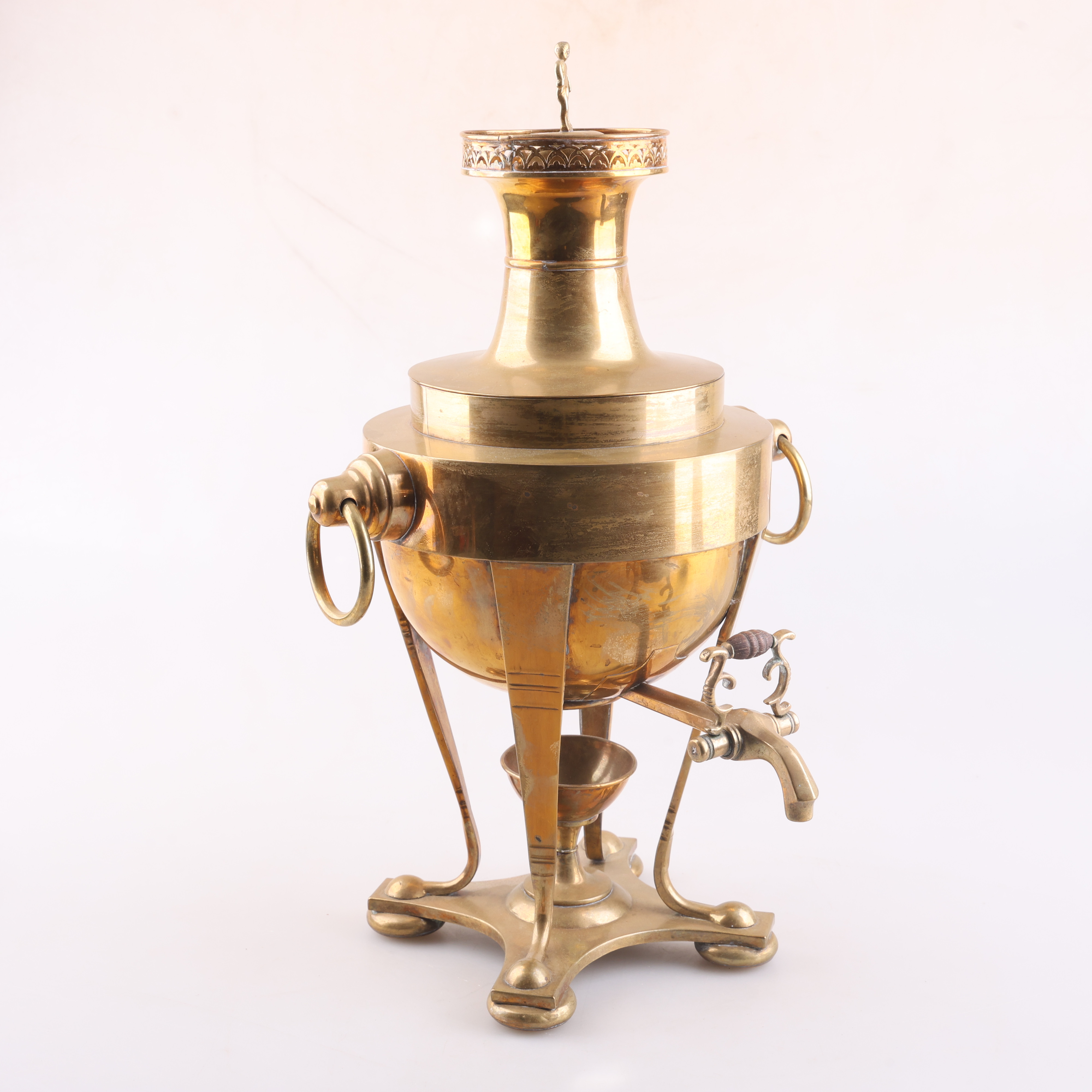 SAMOVAR, mässing, 18/1900-tal.