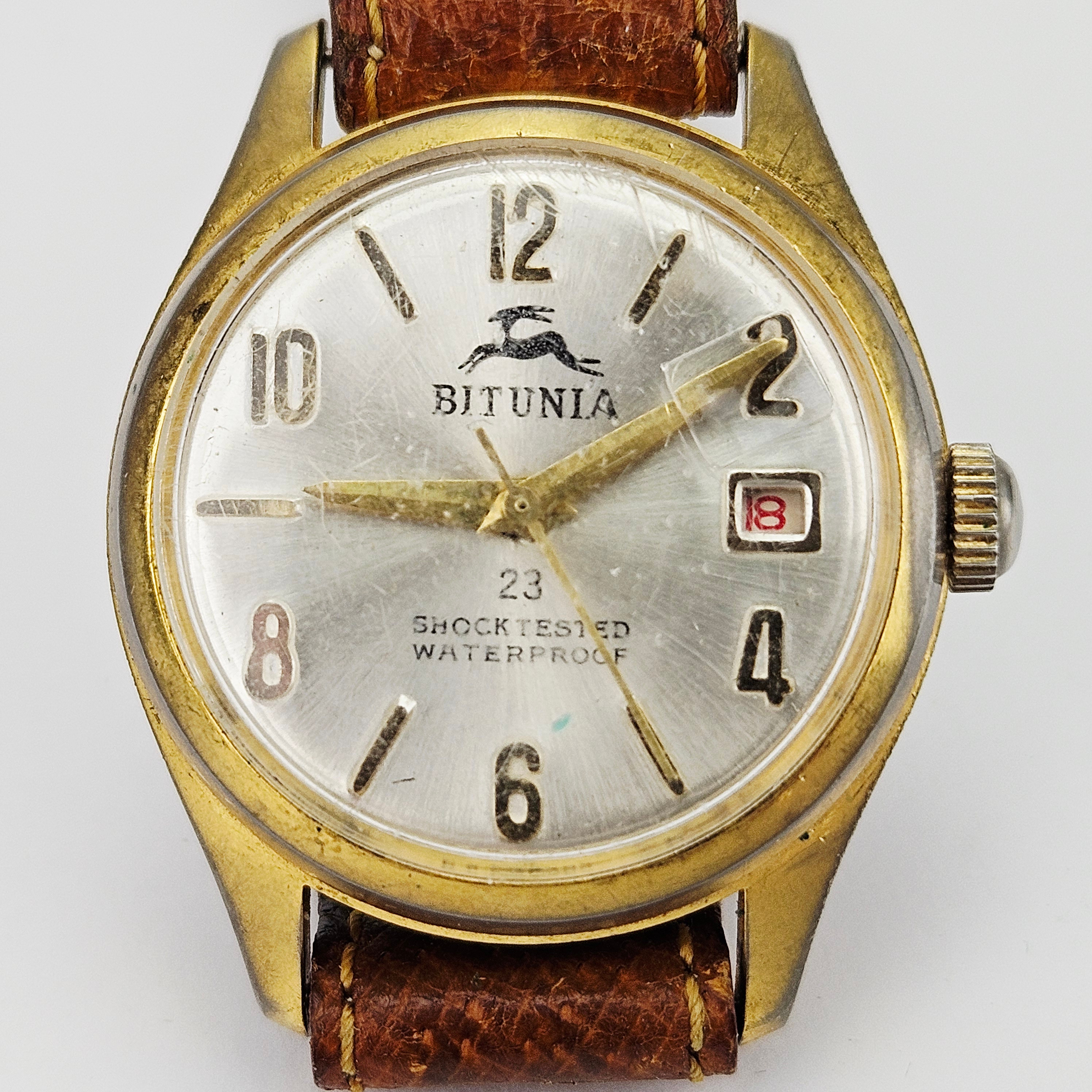 ARMBANDSUR, stål, Bitunia 23.