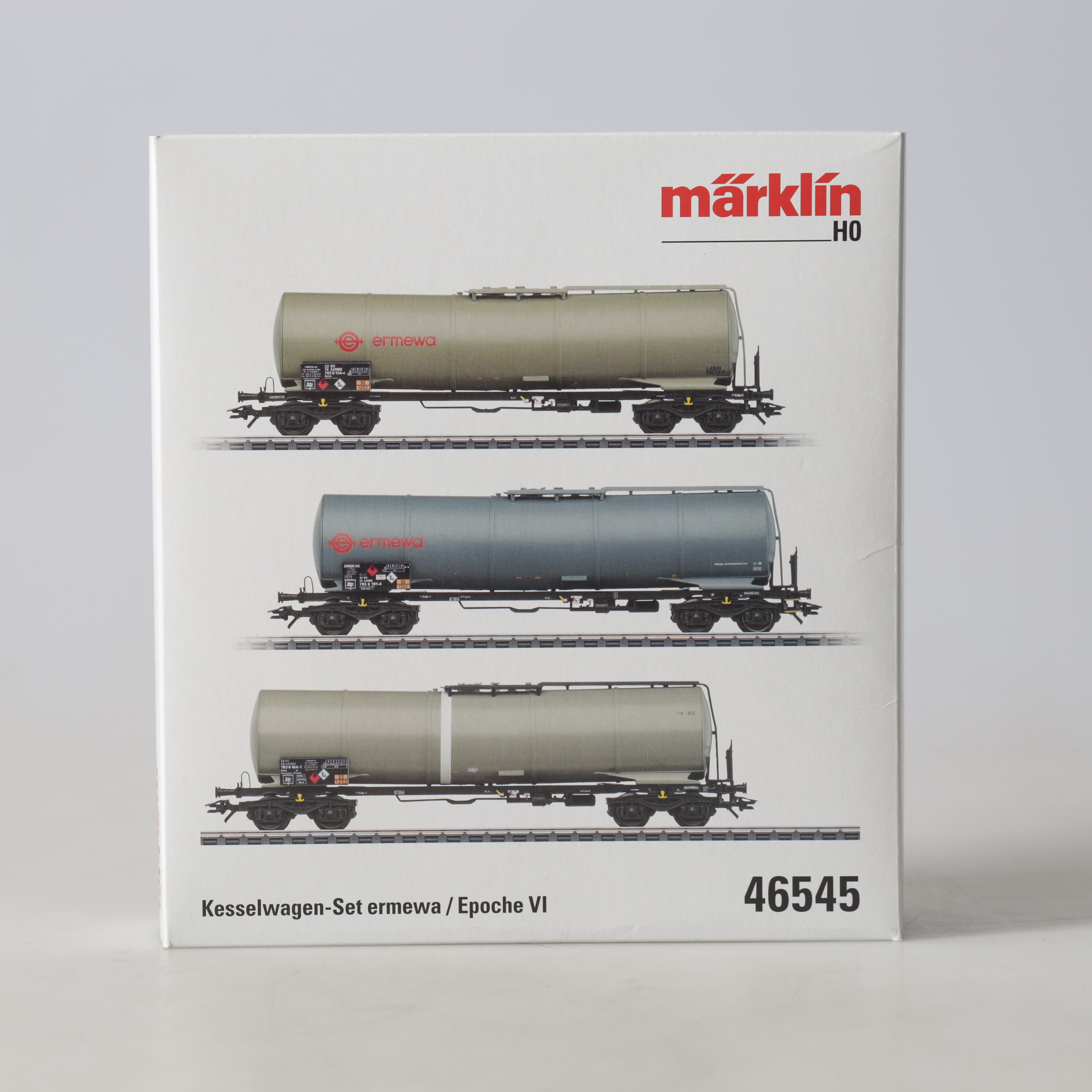 VAGNSET, 46545, H0, Ermewa tank car set, Märklin.