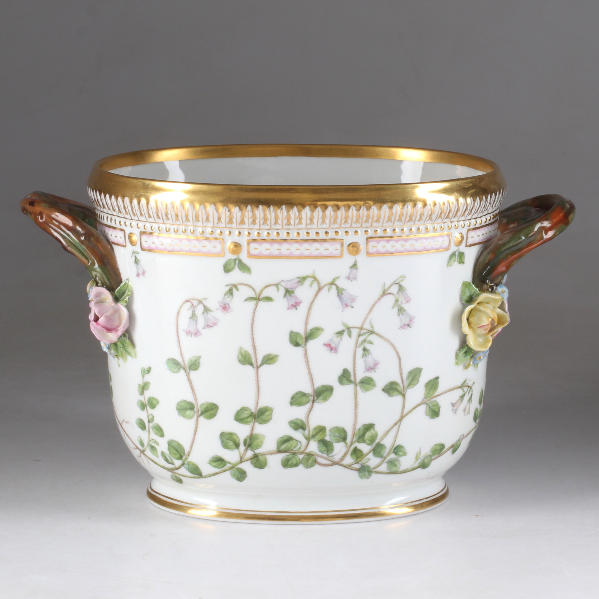 VINKYLARE, porslin, Royal Copenhagen, Flora Danica.