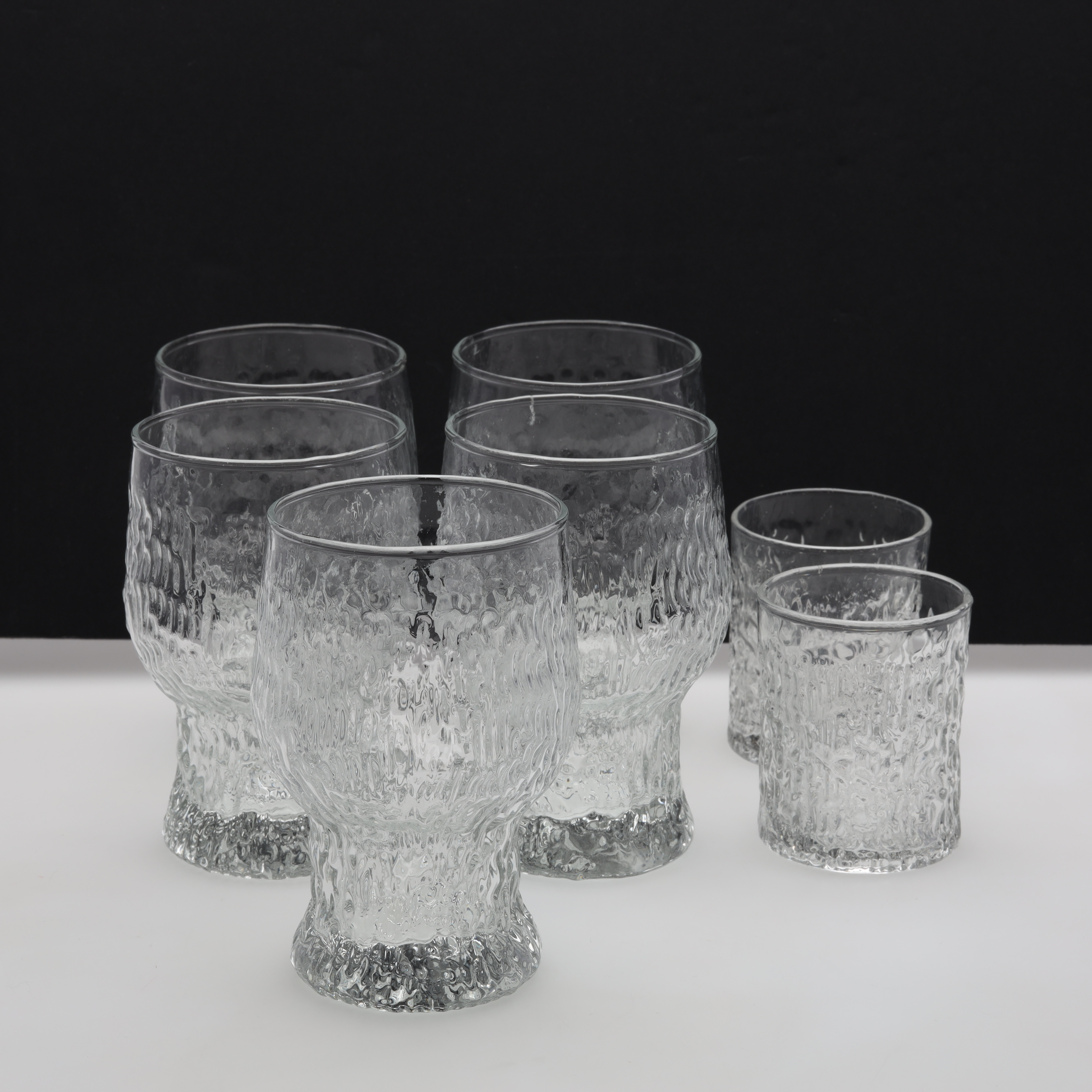 GLAS, 7 stycken, "siesta" Ravenhead.