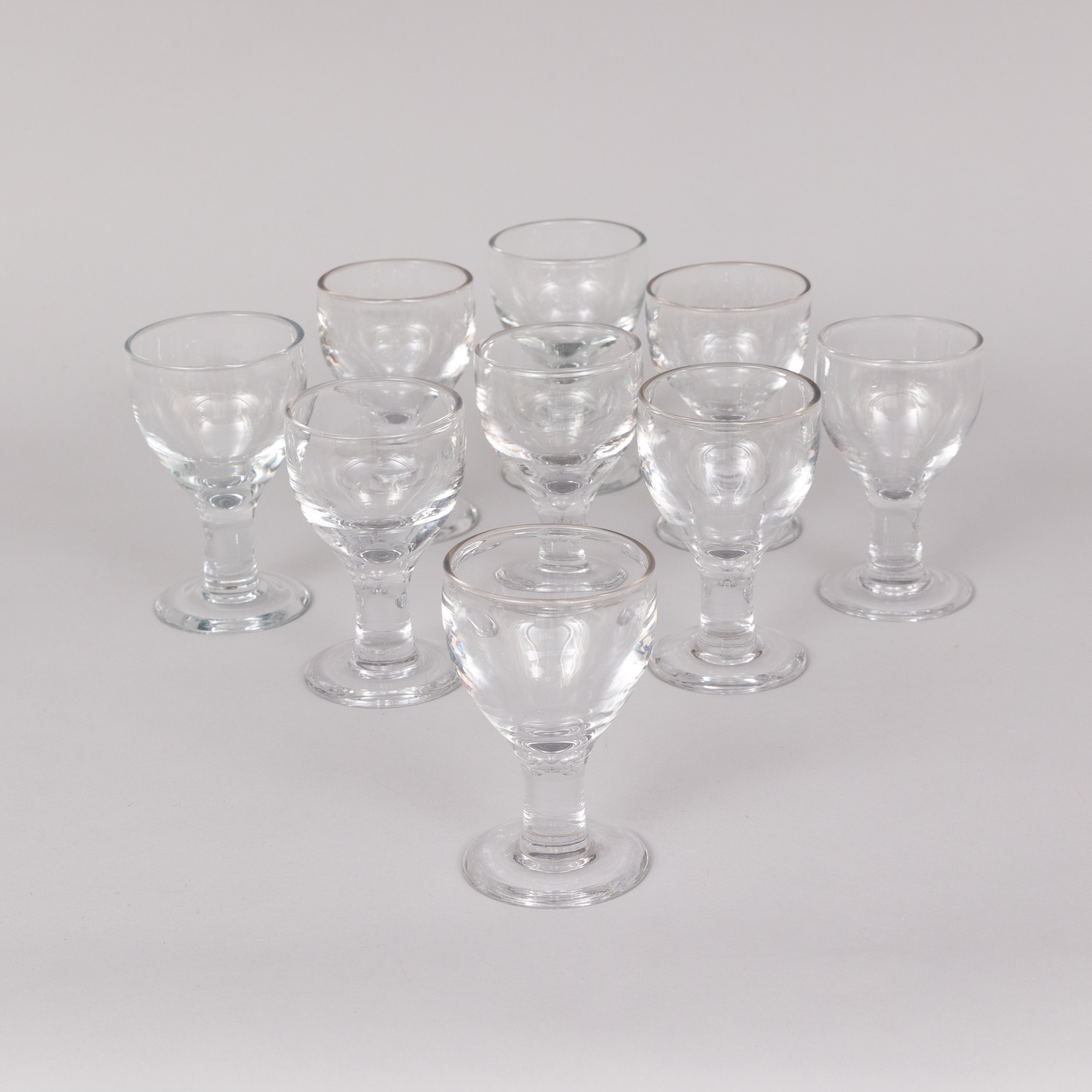 SIGNE-PERSSON MELIN. ölglas, 9 st, "Ruben", Boda.