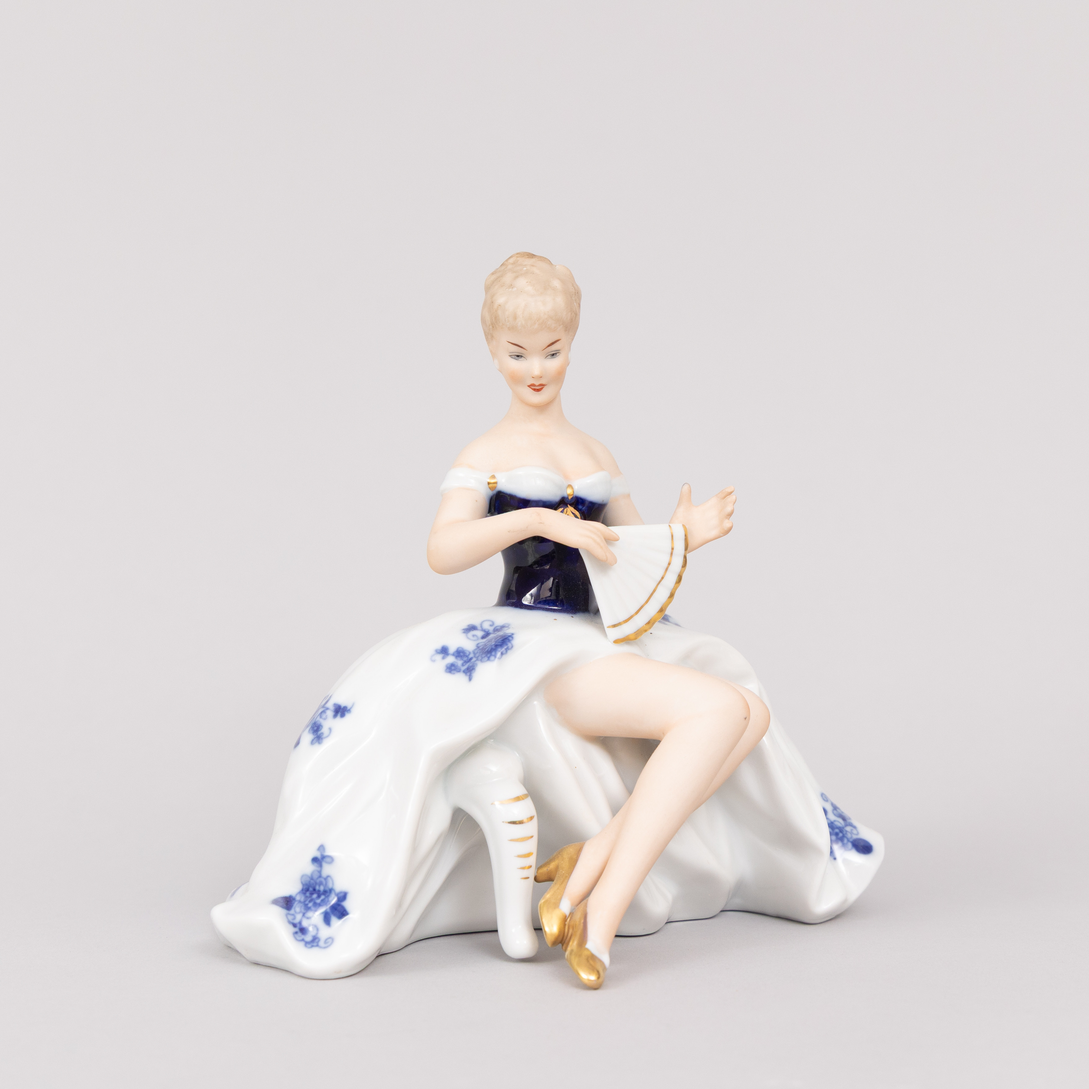 FIGURIN, porslin, Wallendorf, Tyskland.