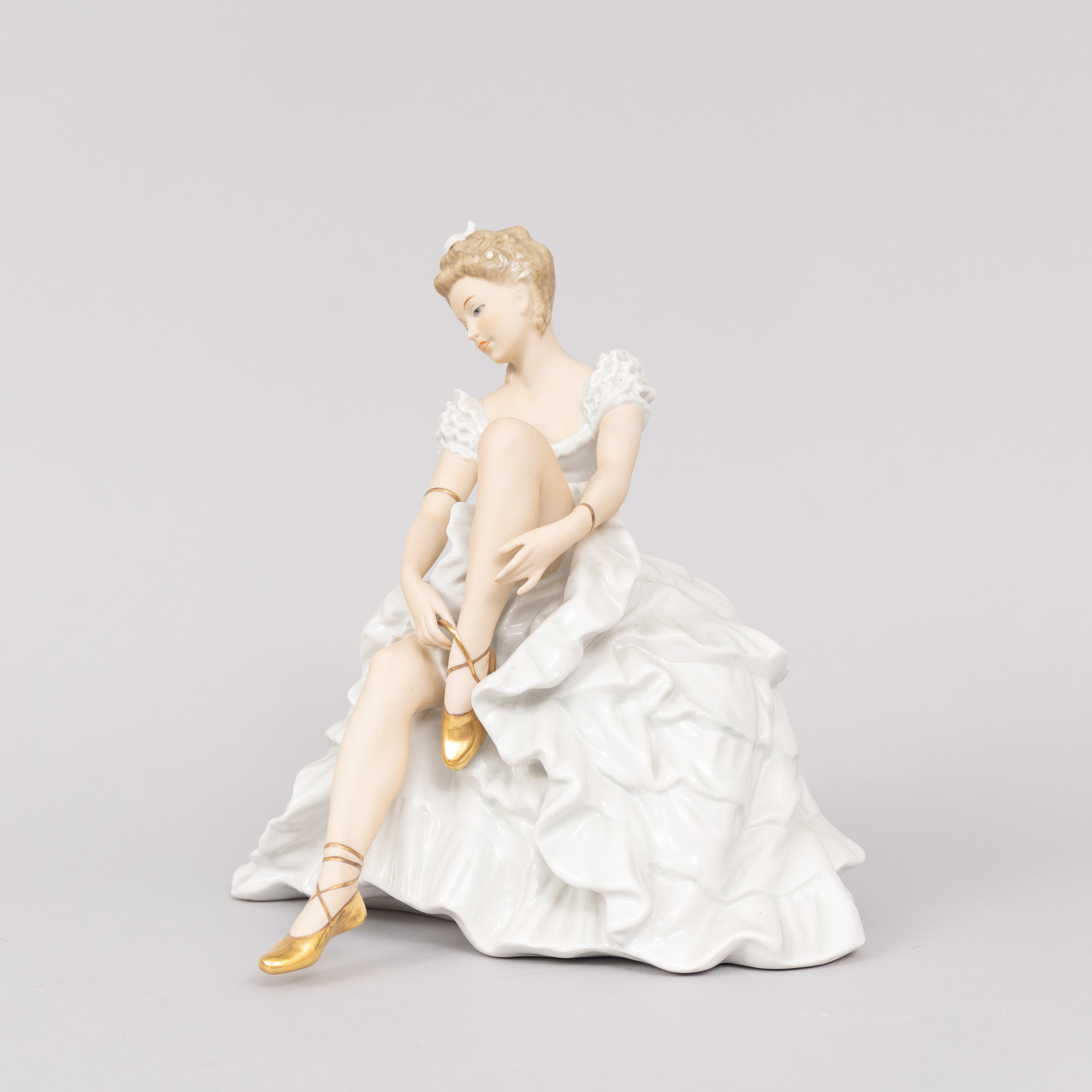 FIGURIN, porslin, Ballerina, Wallendorf, Tyskland.