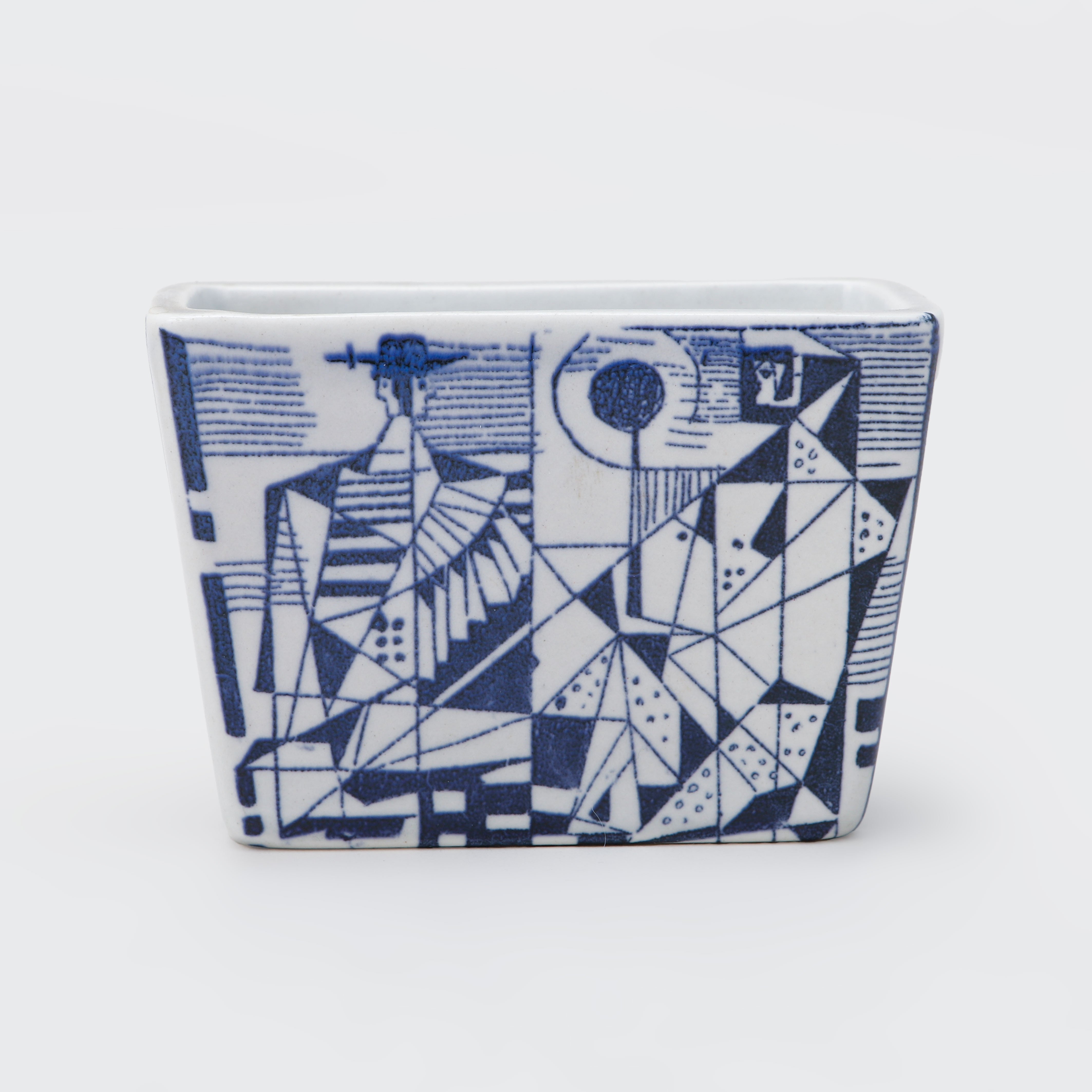 CARL-HARRY STÅLHANE. Vas, "Sevilla", flintgods, Rörstrand, 1950-tal.