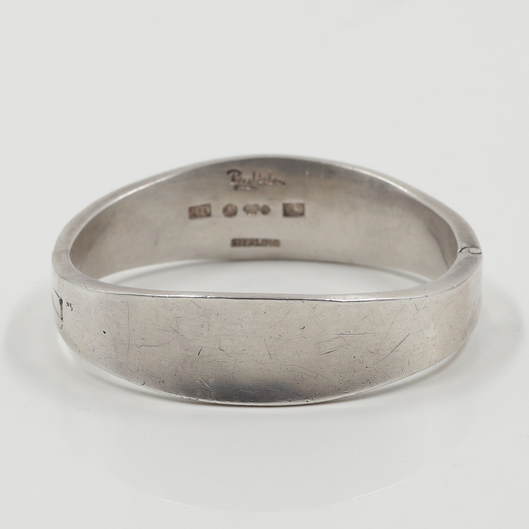 REY URBAN, ARMBAND, STERLINGSILVER, 1967, STOCKHOLM.
